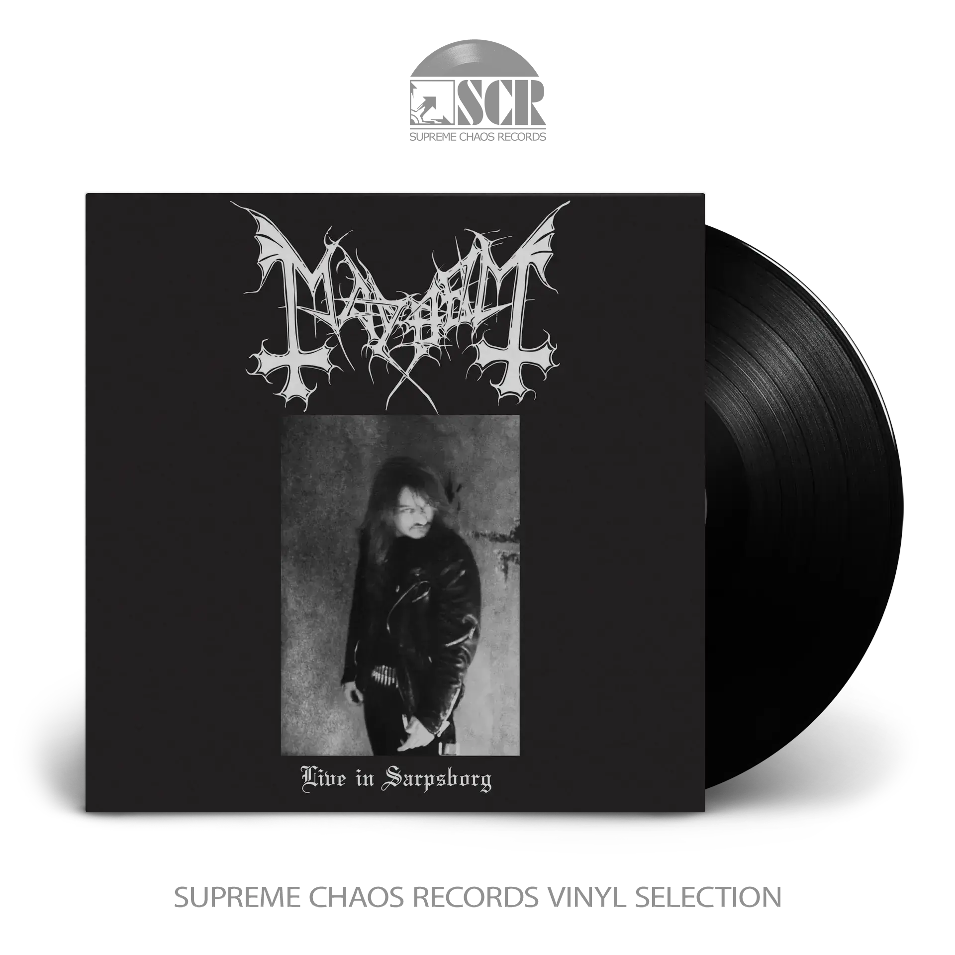MAYHEM - Live In Sarpsborg · BLACK LP (Black Metal Vinyl)