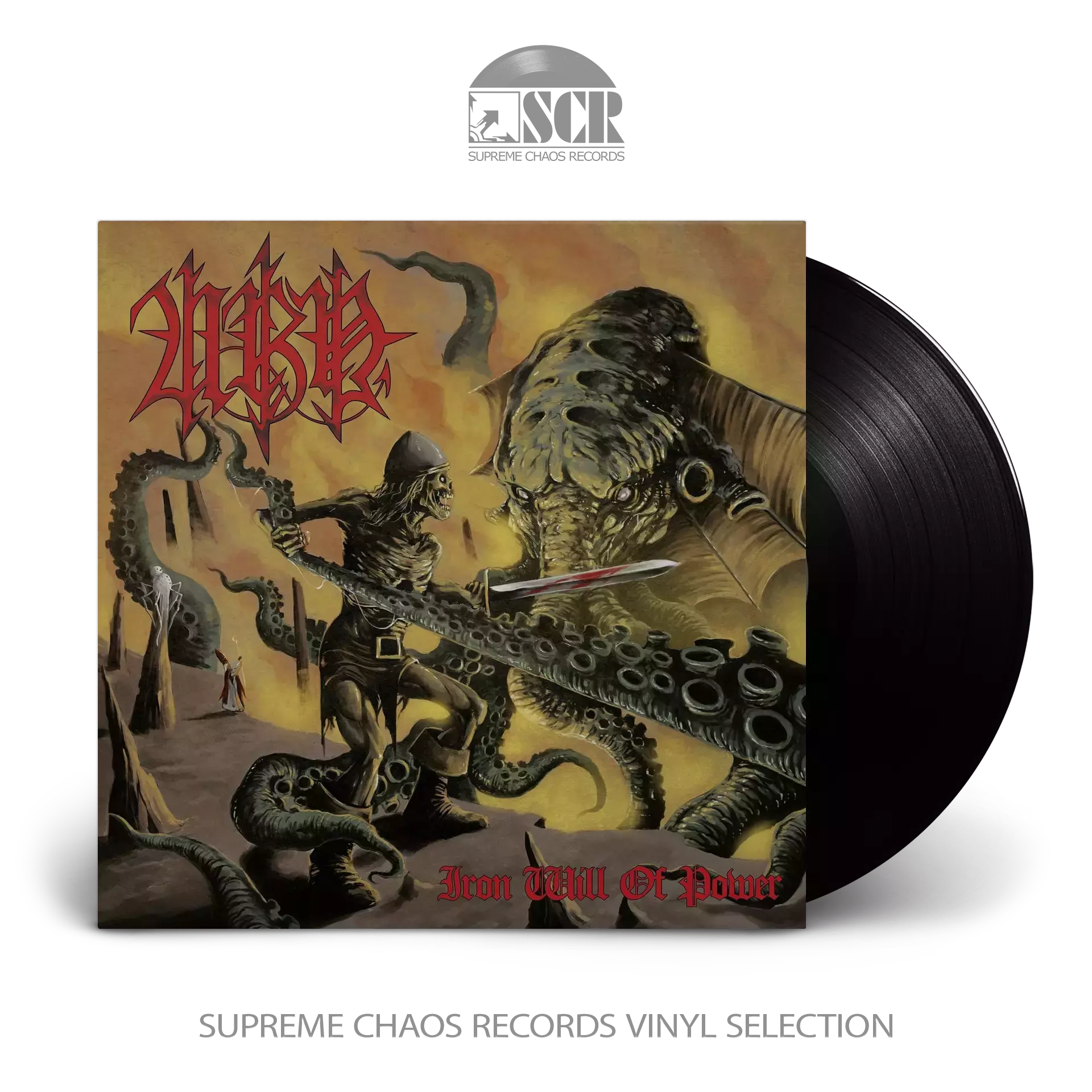 URN - Iron Will Of Power [BLACK LP]