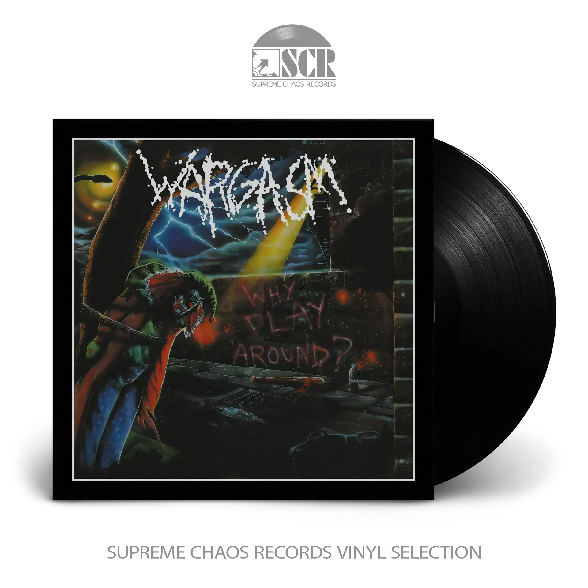 WARGASM - Why Play Around? · BLACK LP WARGASM - Why Play Around? · BLACK LP (Thrash Metal Vinyl)