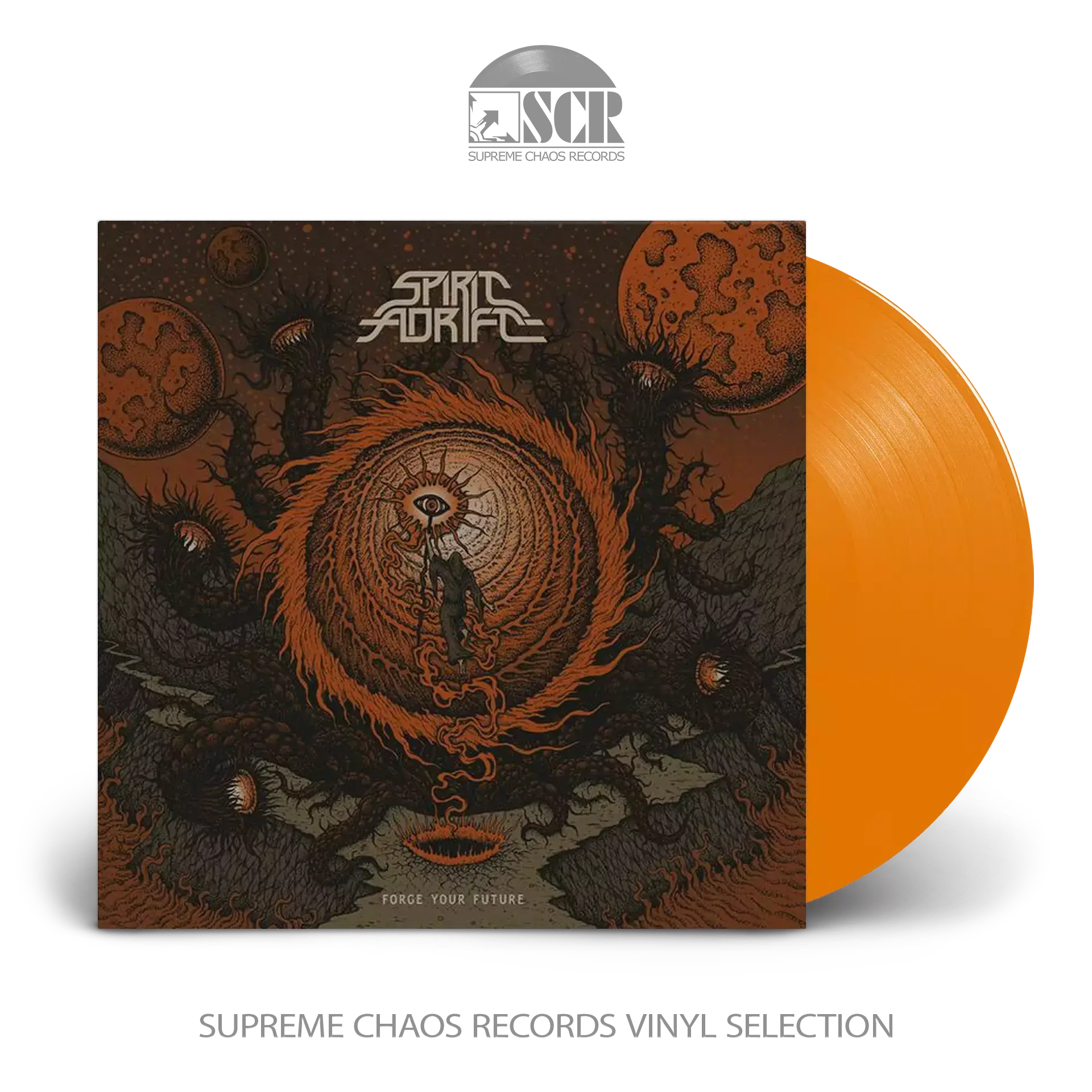 SPIRIT ADRIFT - Forge Your Future EP · ORANGE LP SPIRIT ADRIFT - Forge Your Future EP · ORANGE LP (Hard Rock Vinyl)