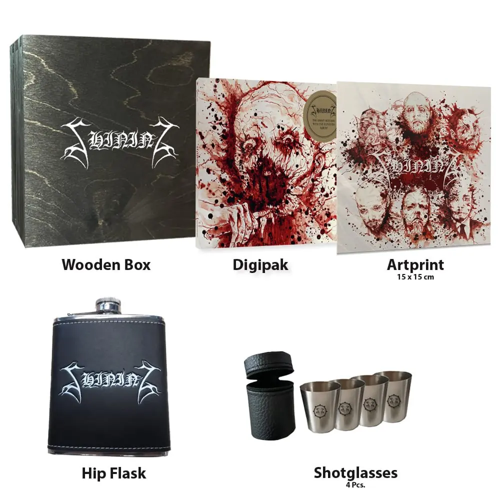 SHINING · Shining | WOODEN CD BOXSET SHINING · Shining | WOODEN CD BOXSET (Black Metal CDs)