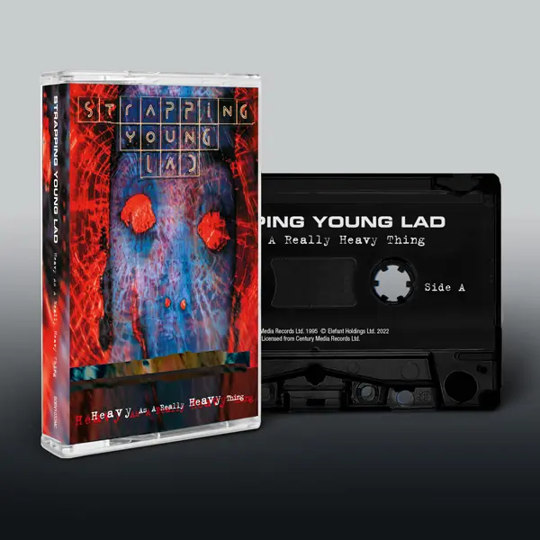 STRAPPING YOUNG LAD · Heavy As A Really Heavy Thing | BLACK TAPE STRAPPING YOUNG LAD · Heavy As A Really Heavy Thing | BLACK TAPE (Death Metal Tapes)