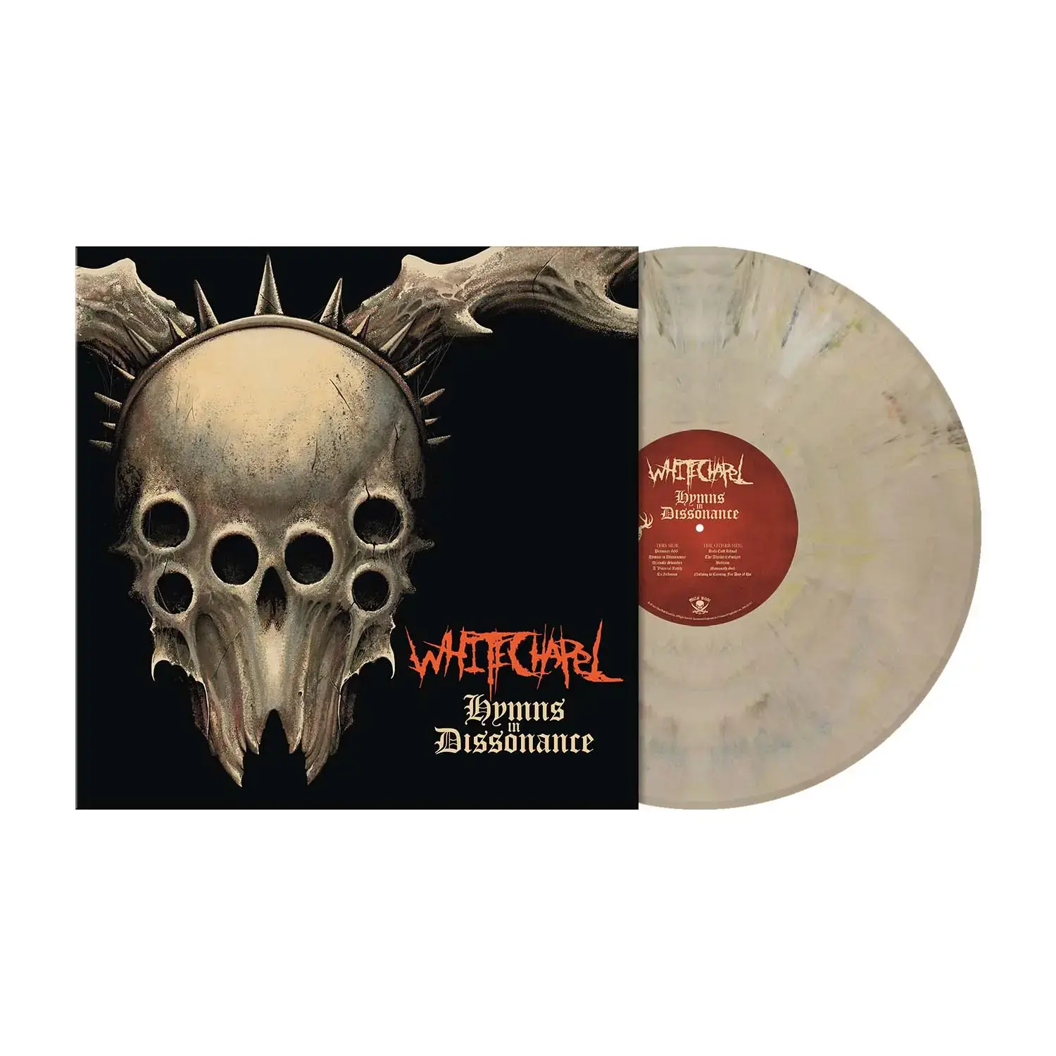 WHITECHAPEL · Hymns In Dissonance | BEIGE BROWN LP WHITECHAPEL · Hymns In Dissonance | BEIGE BROWN LP (Deathcore/Death Metal/Progressive Metal Vinyl)