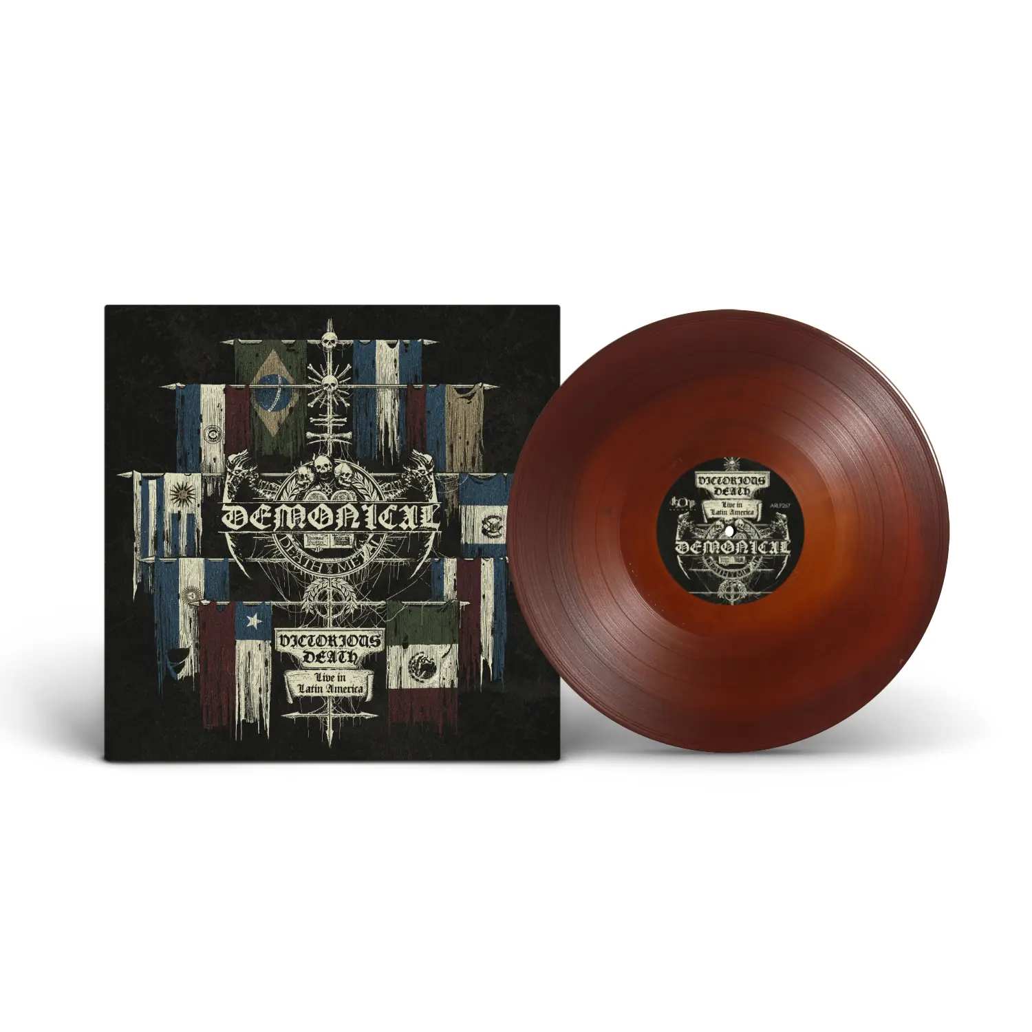 DEMONICAL - Victorious Death - Live in Latin America · RED SMOKE LP