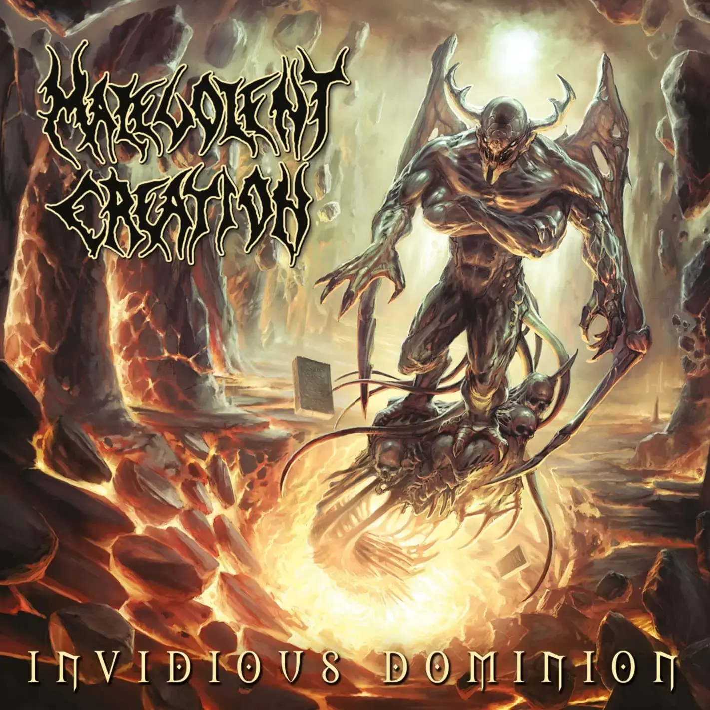 MALEVOLENT CREATION · Invidious Dominion | CLEAR LP · Picture 1 MALEVOLENT CREATION · Invidious Dominion | CLEAR LP (Death Metal Vinyl) · Picture 1