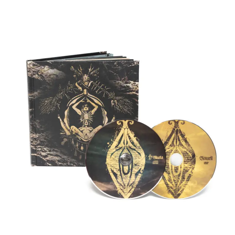 PERCHTA - D'muata · CD+DVD ARTBOOK (Folk/Black Metal CDs)
