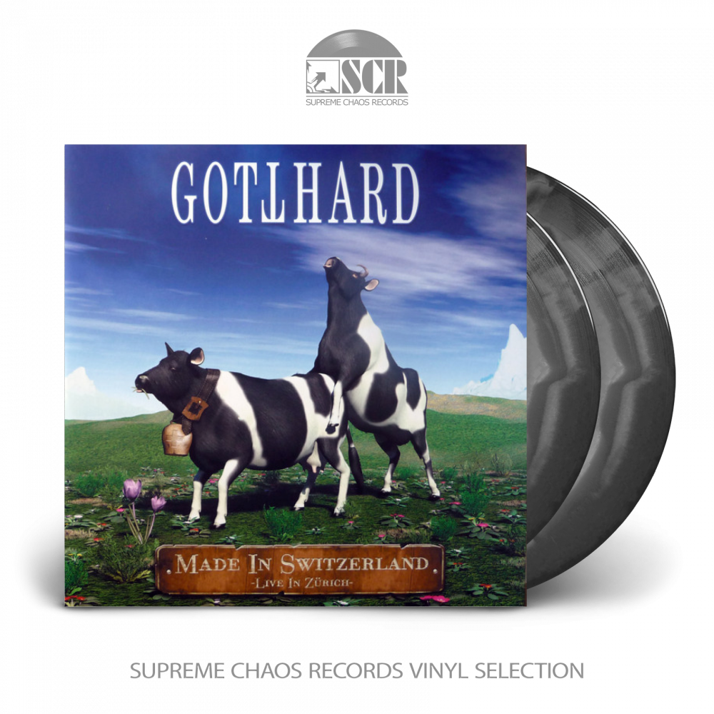GOTTHARD - Made In Switzerland - Live In Zürich · BLACK/WHITE DLP (Heavy Metal Vinyl)