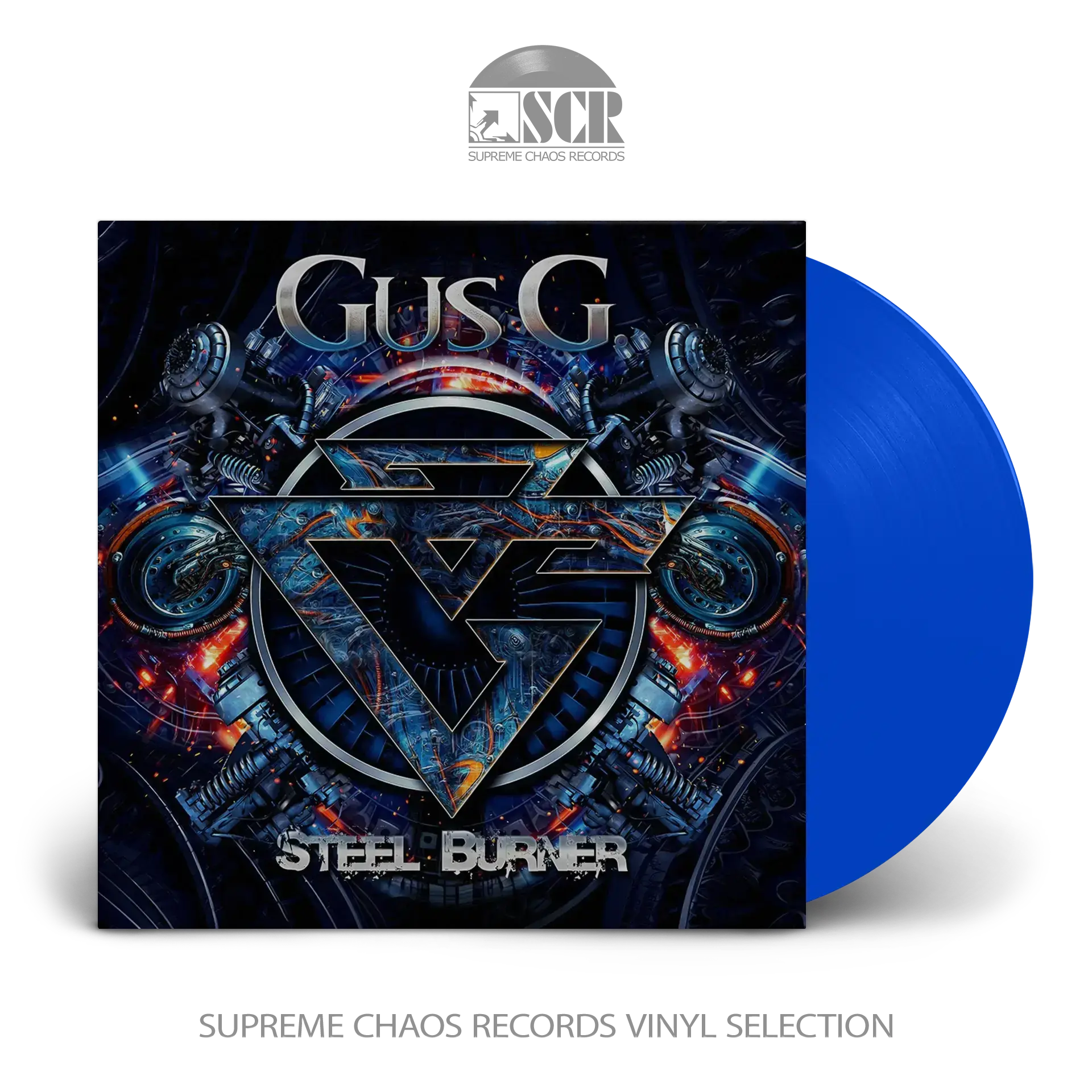 GUS G. · Steel Burner | BLUE LP (Heavy Metal/Hard Rock Vinyl)