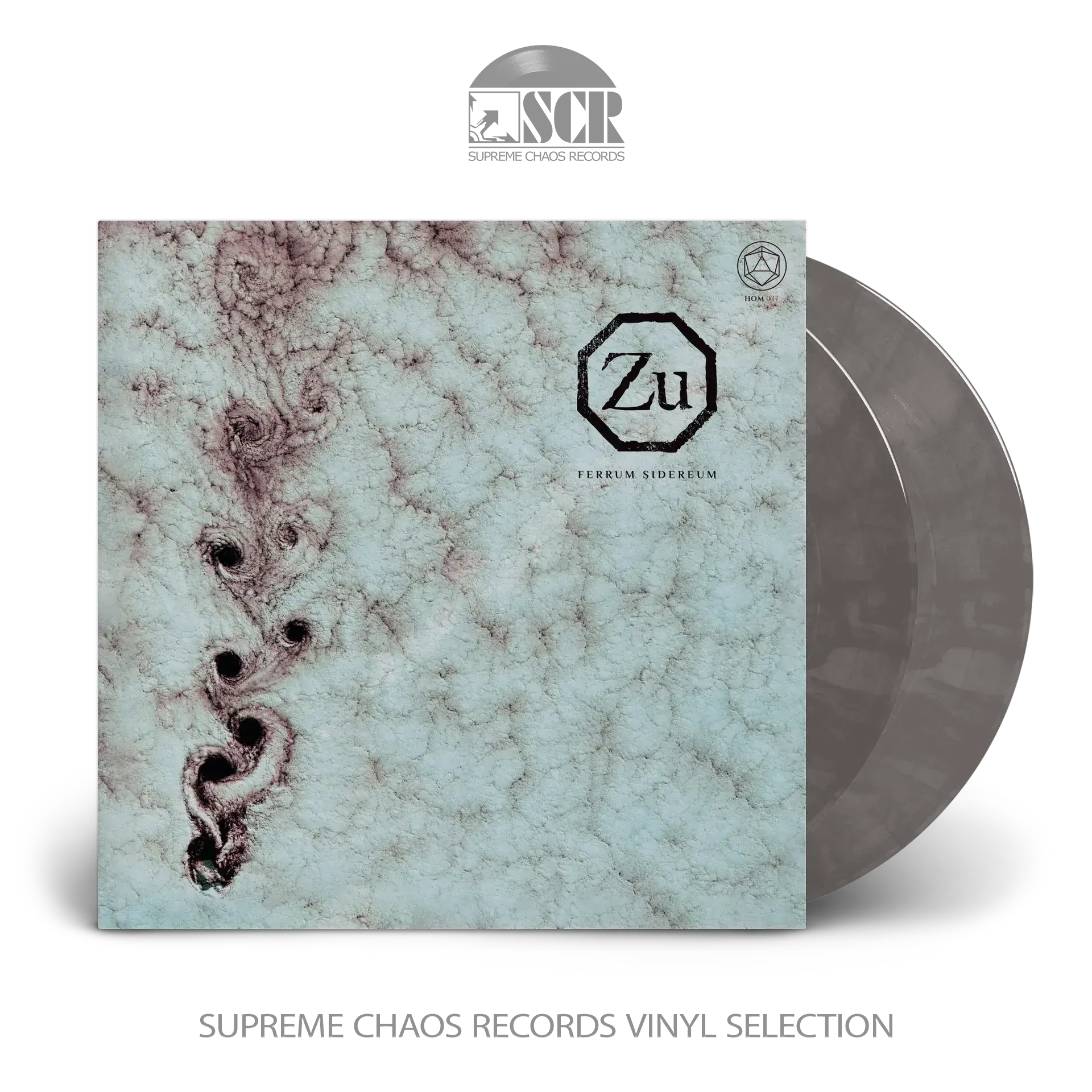 ZU · Ferrum Sidereum | CLEAR/BLACK MARBLED 2LP ZU · Ferrum Sidereum | CLEAR/BLACK MARBLED 2LP (Progressive Metal Vinyl)