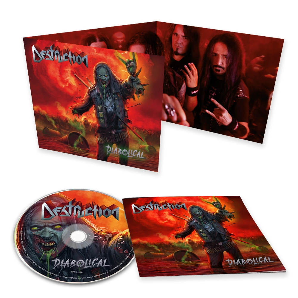 DESTRUCTION · Diabolical | DIGISLEEVE CD (Thrash Metal CDs) · Picture 2