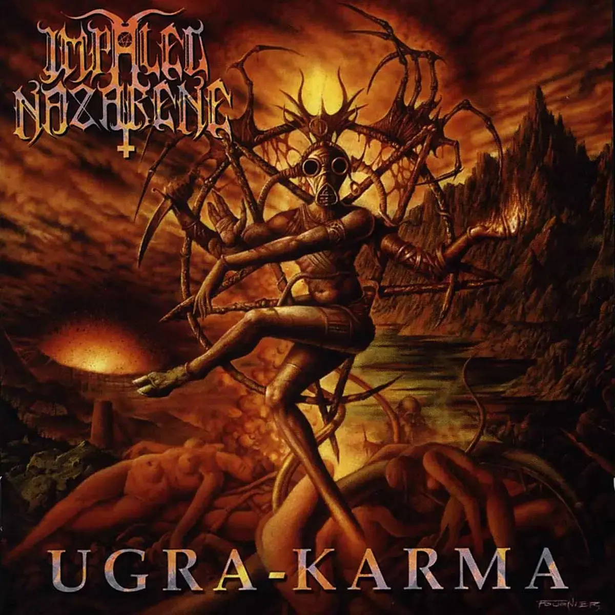 IMPALED NAZARENE - Ugra-Karma (Re-Release) · CD (Black Metal/Thrash Metal CDs)