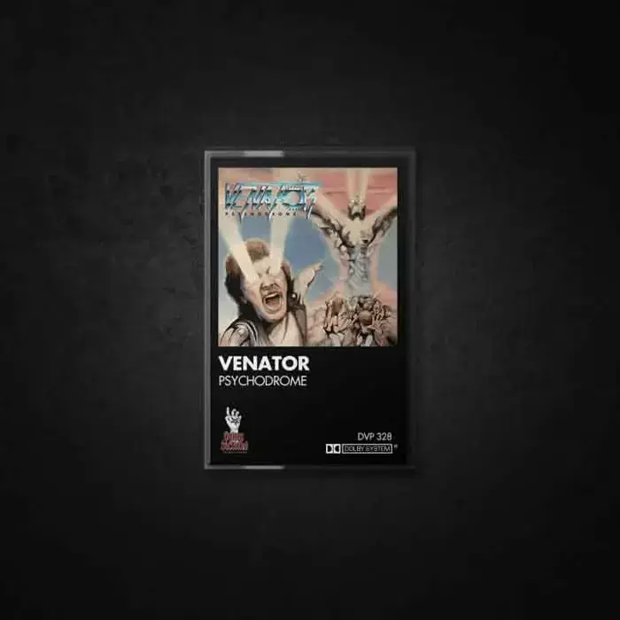 VENATOR - Psychodrome · TRANSPARENT PINK TAPE (Heavy Metal Tapes)