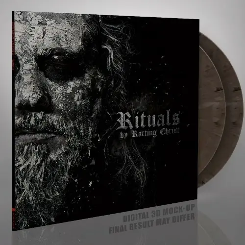 ROTTING CHRIST · Rituals | SILVER/BLACK MARBLED 2LP ROTTING CHRIST · Rituals | SILVER/BLACK MARBLED 2LP (Black Metal Vinyl)