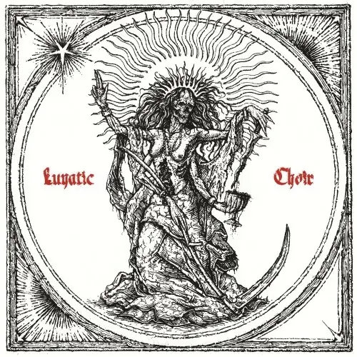 NIGHT SHALL DRAPE US - Lunatic Choir · BLACK LP · Picture 1 NIGHT SHALL DRAPE US - Lunatic Choir · BLACK LP (Black Metal Vinyl) · Picture 1