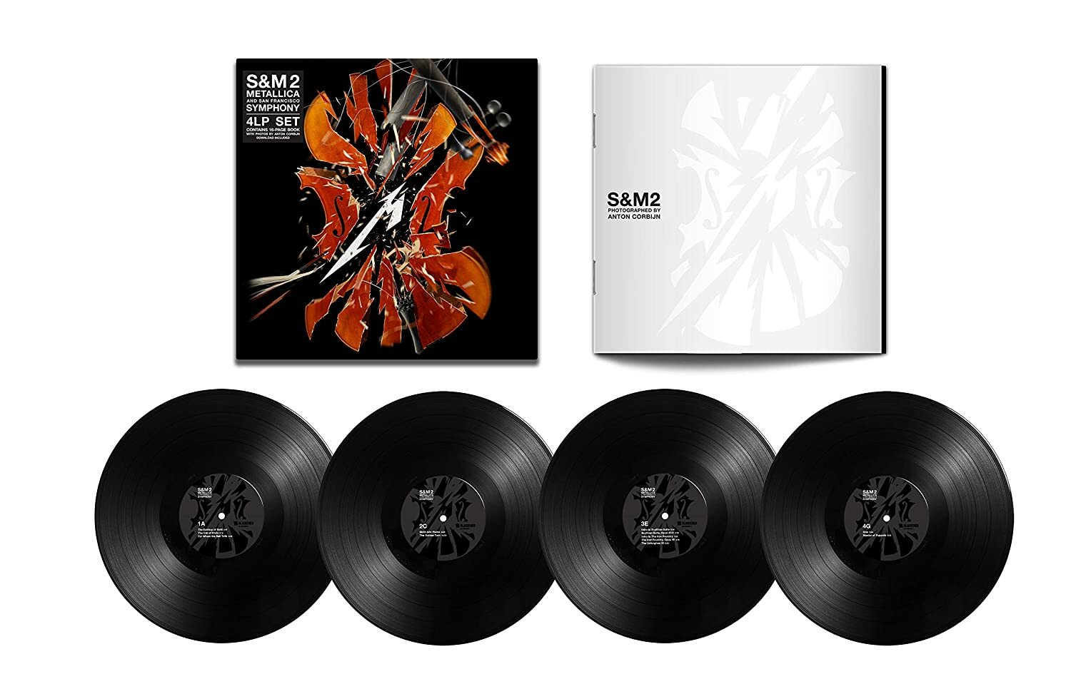 METALLICA · S & M 2 [BLACK[ | 4LP METALLICA · S & M 2 [BLACK[ | 4LP (Heavy Metal Vinyl)