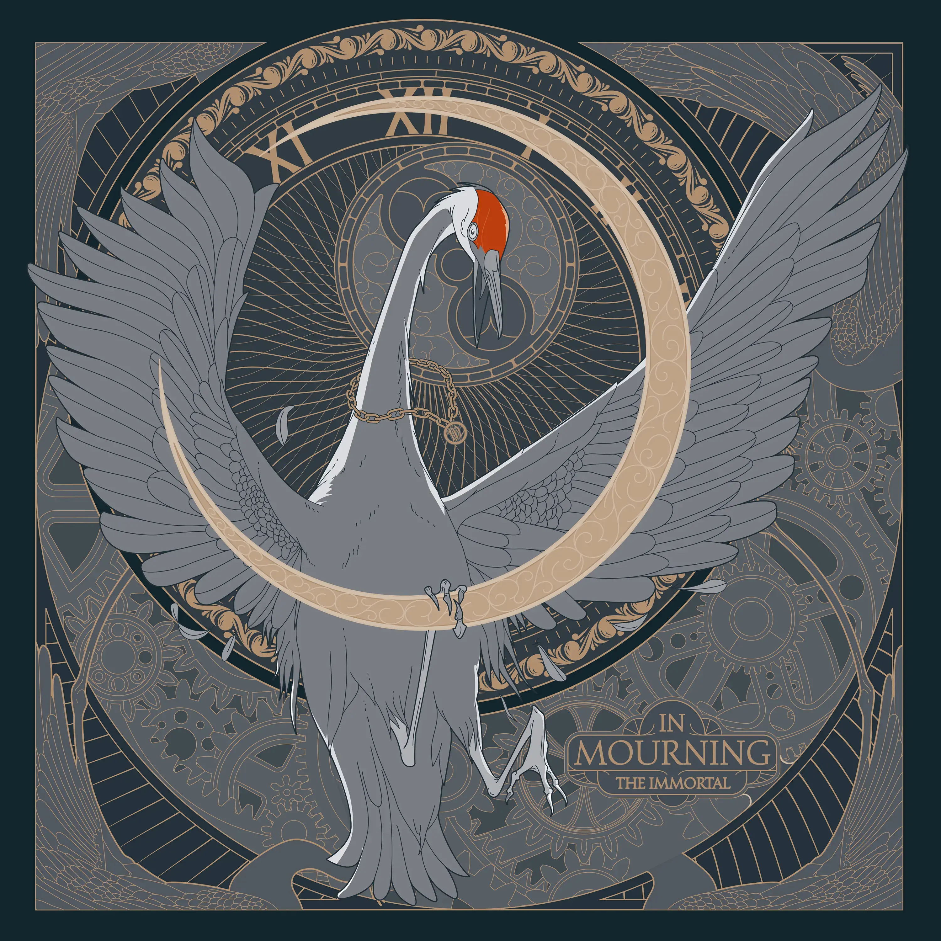 IN MOURNING - The Immortal (Bengans exclusive) · GREY MARBLED LP · Picture 2 IN MOURNING - The Immortal (Bengans exclusive) · GREY MARBLED LP (Melodic Death Metal/Progressive Metal/Doom Metal Vinyl) · Picture 2