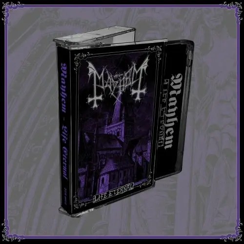 MAYHEM - Life Eternal · BLACK TAPE MAYHEM - Life Eternal · BLACK TAPE (Black Metal Tapes)