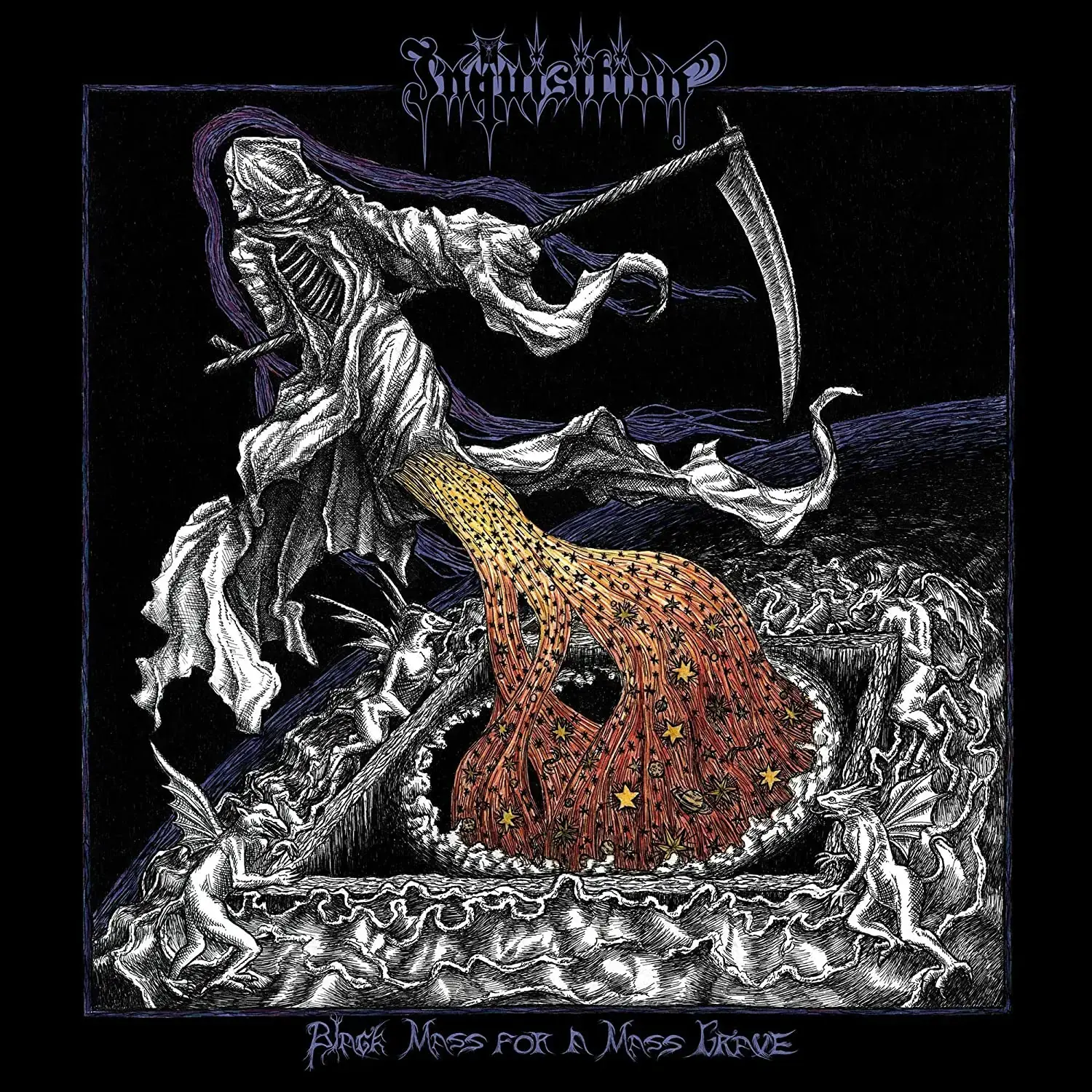 INQUISITION - Black Mass For A Mass Grave · CD (Black Metal CDs)