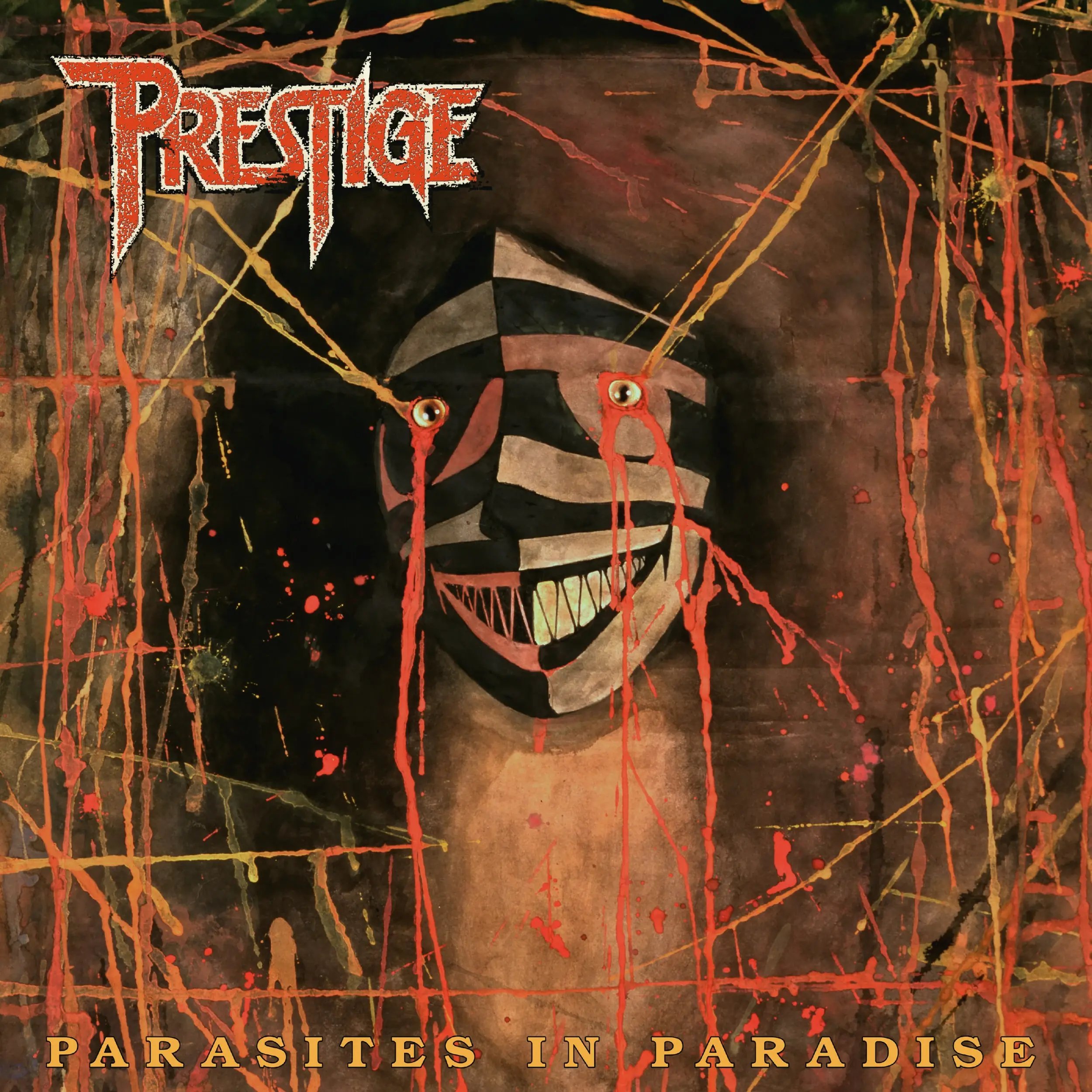 PRESTIGE · Parasites In Paradise (Remastered Re-Issue) | RED LP · Picture 1 PRESTIGE · Parasites In Paradise (Remastered Re-Issue) | RED LP (Thrash Metal Vinyl) · Picture 1