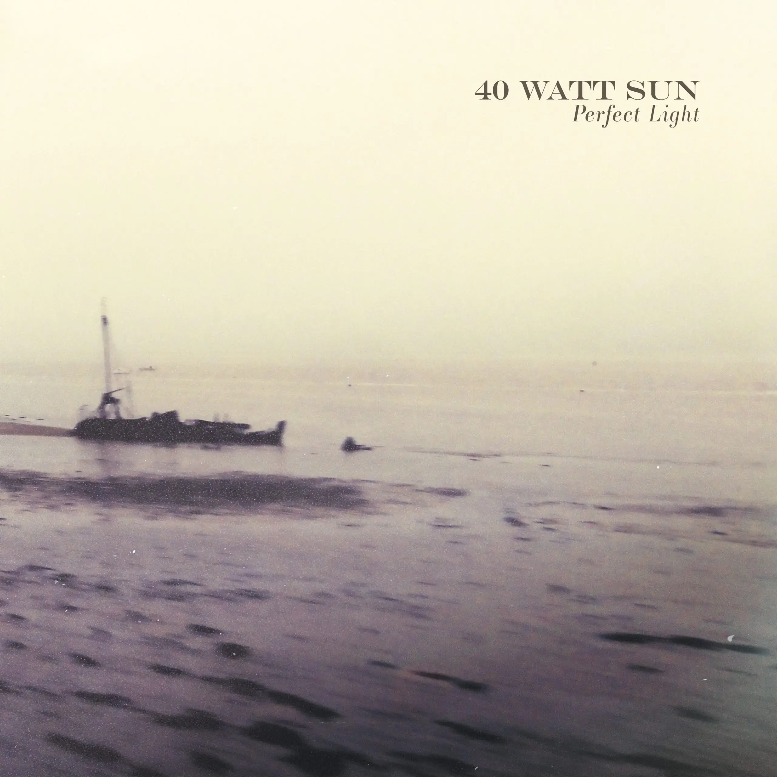 40 WATT SUN - Perfect Light · CD 40 WATT SUN - Perfect Light · CD (Alternative Rock CDs)
