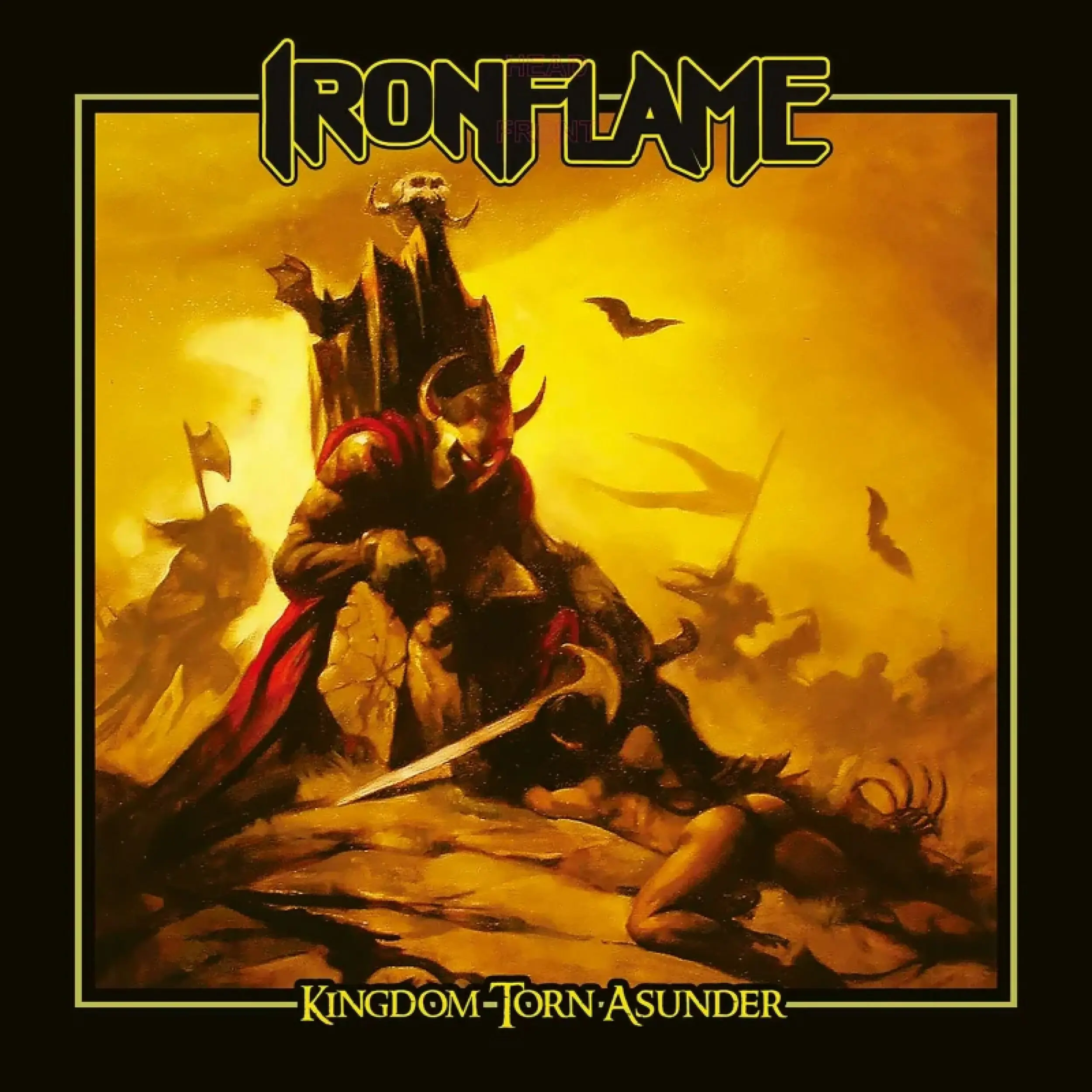 IRONFLAME · Kingdom Torn Asunder | GALAXY LP (Heavy Metal Vinyl) · Picture 1