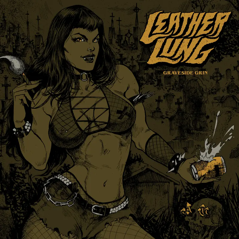 LEATHER LUNG - Graveside Grin · DIGISLEEVE CD