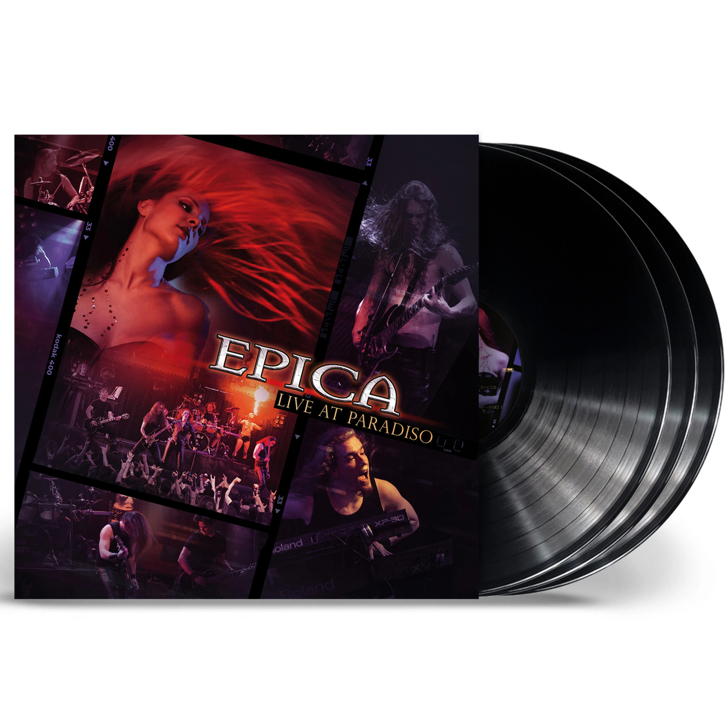 EPICA · Live At Paradiso | BLACK 3LP EPICA · Live At Paradiso | BLACK 3LP (Symphonic Metal Vinyl)