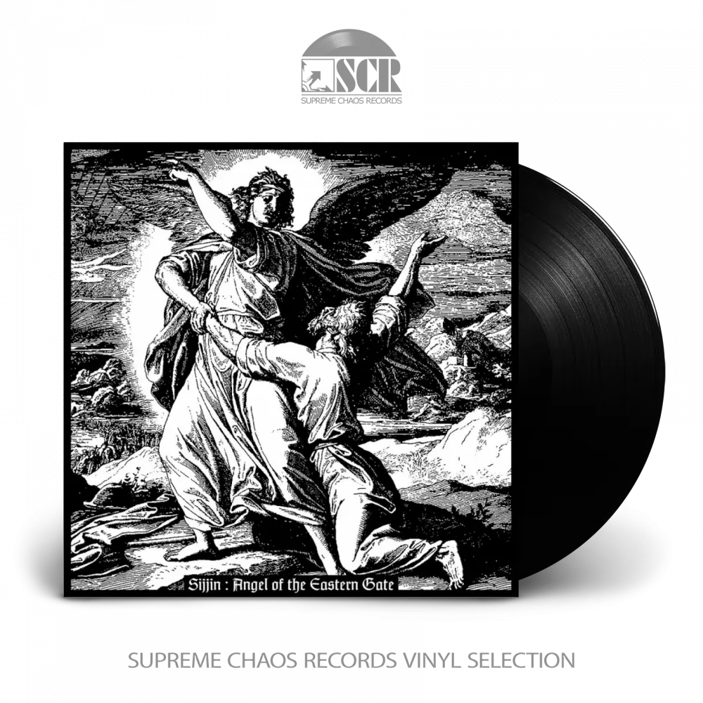 SIJJIN · Angel of the Eastern Gate | BLACK LP (Death Metal/Thrash Metal/Black Metal Vinyl)