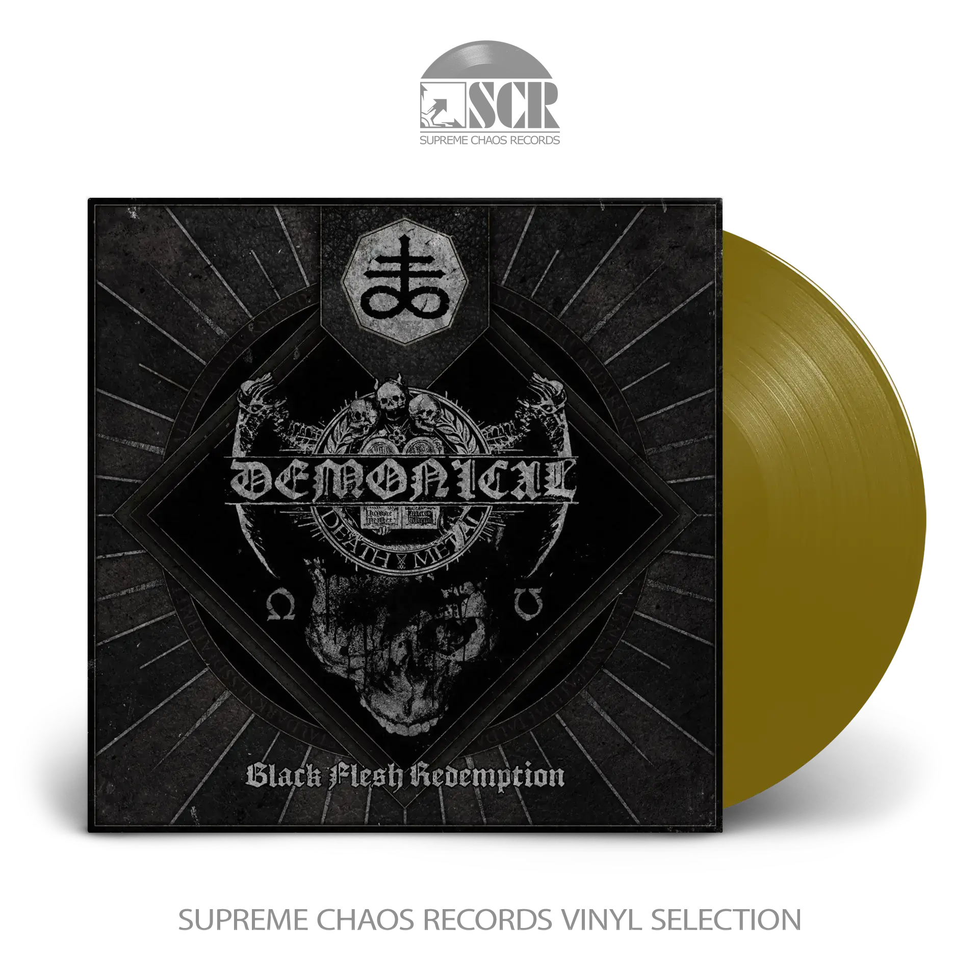 DEMONICAL · Black Flesh Redemption | GOLD LP DEMONICAL · Black Flesh Redemption | GOLD LP (Death Metal Vinyl)