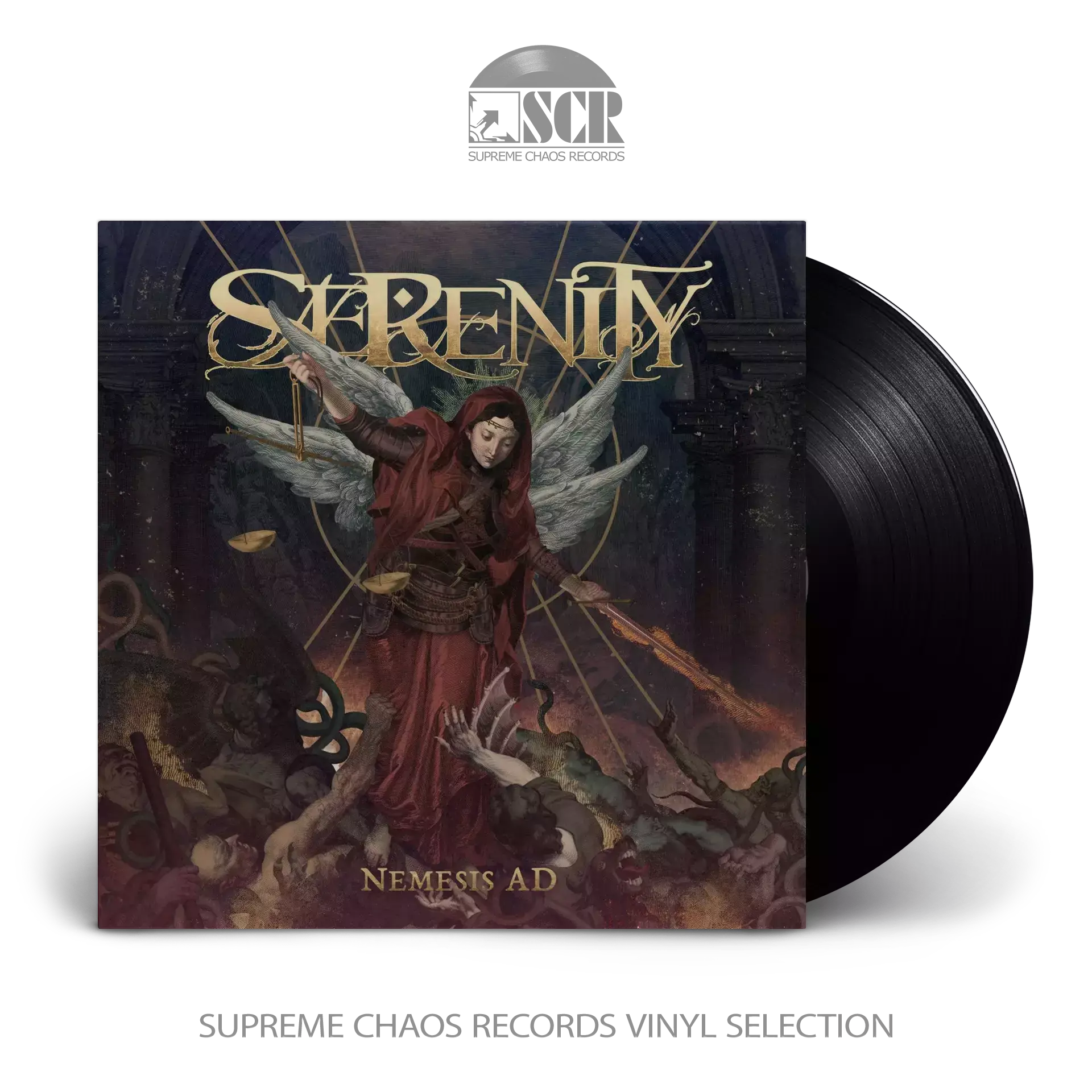 SERENITY · Nemesis A.D. | BLACK LP SERENITY · Nemesis A.D. | BLACK LP (Symphonic Metal Vinyl)