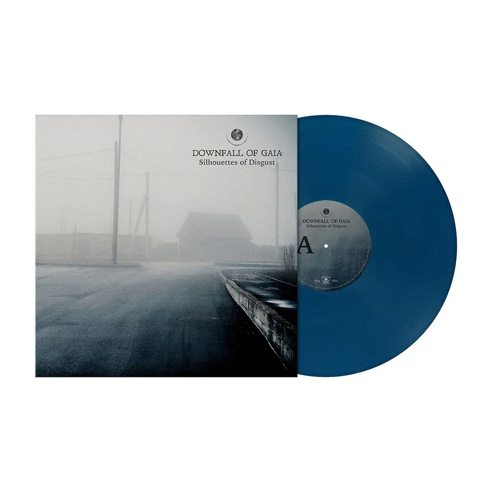 DOWNFALL OF GAIA - Silhouettes of Disgust · BLUE/GREEN LP