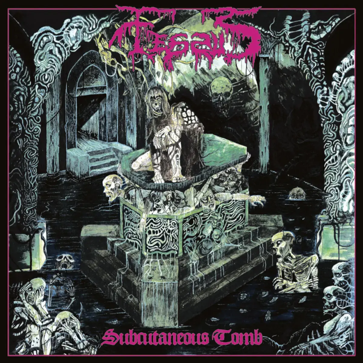 FESSUS - Subcutaneous Tomb · BLACK LP · Picture 1 FESSUS - Subcutaneous Tomb · BLACK LP (Death Metal Vinyl) · Picture 1