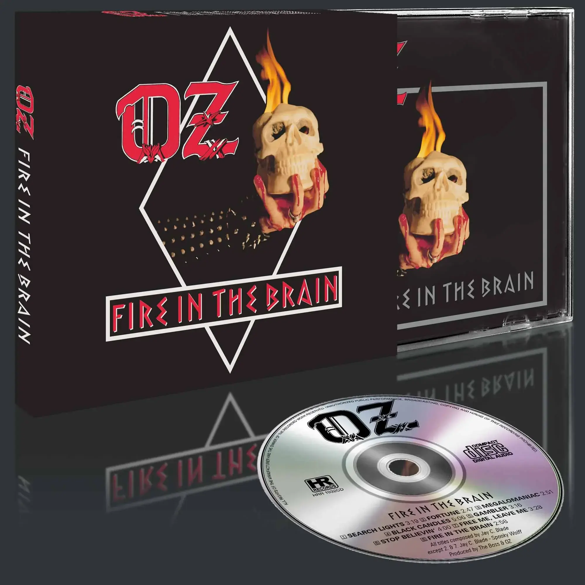 OZ · Fire in the Brain | CD · Picture 2 OZ · Fire in the Brain | CD (Heavy Metal CDs) · Picture 2