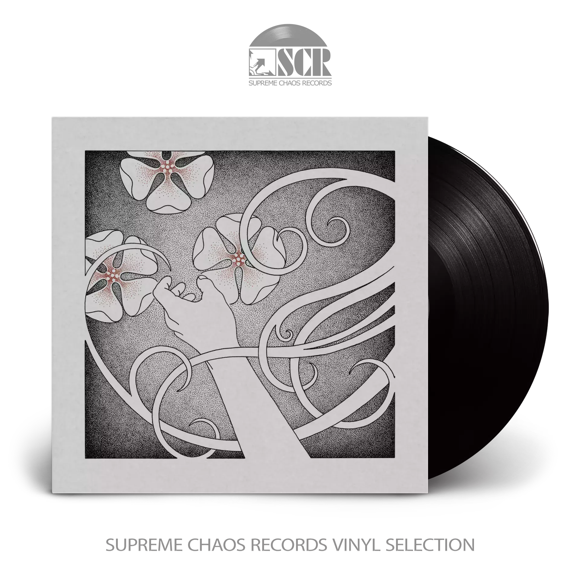WHISPERING VOID - At The Sound Of The Heart · BLACK LP