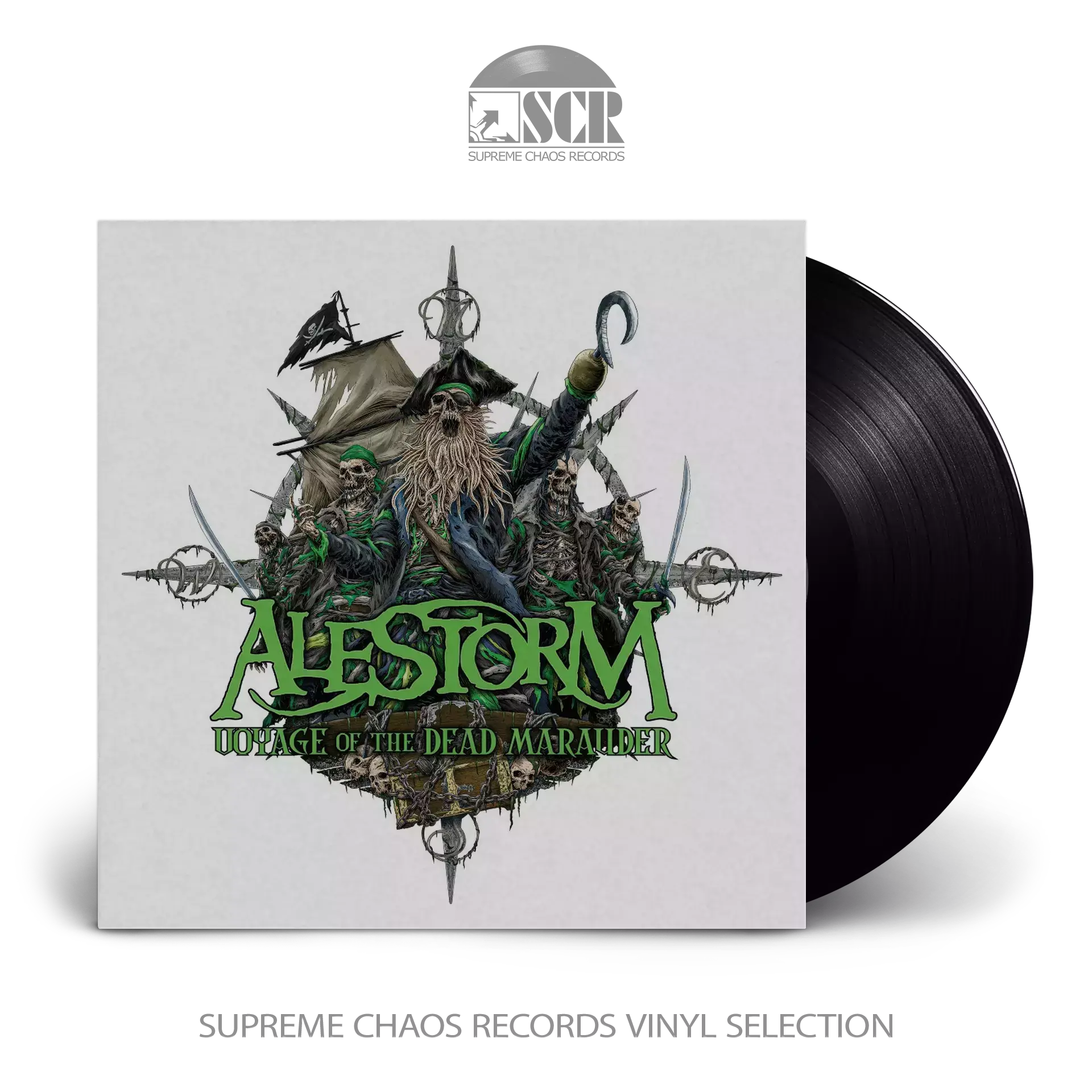 ALESTORM · Voyage Of The Dead Marauder | BLACK LP ALESTORM · Voyage Of The Dead Marauder | BLACK LP (Pirate Metal Vinyl)