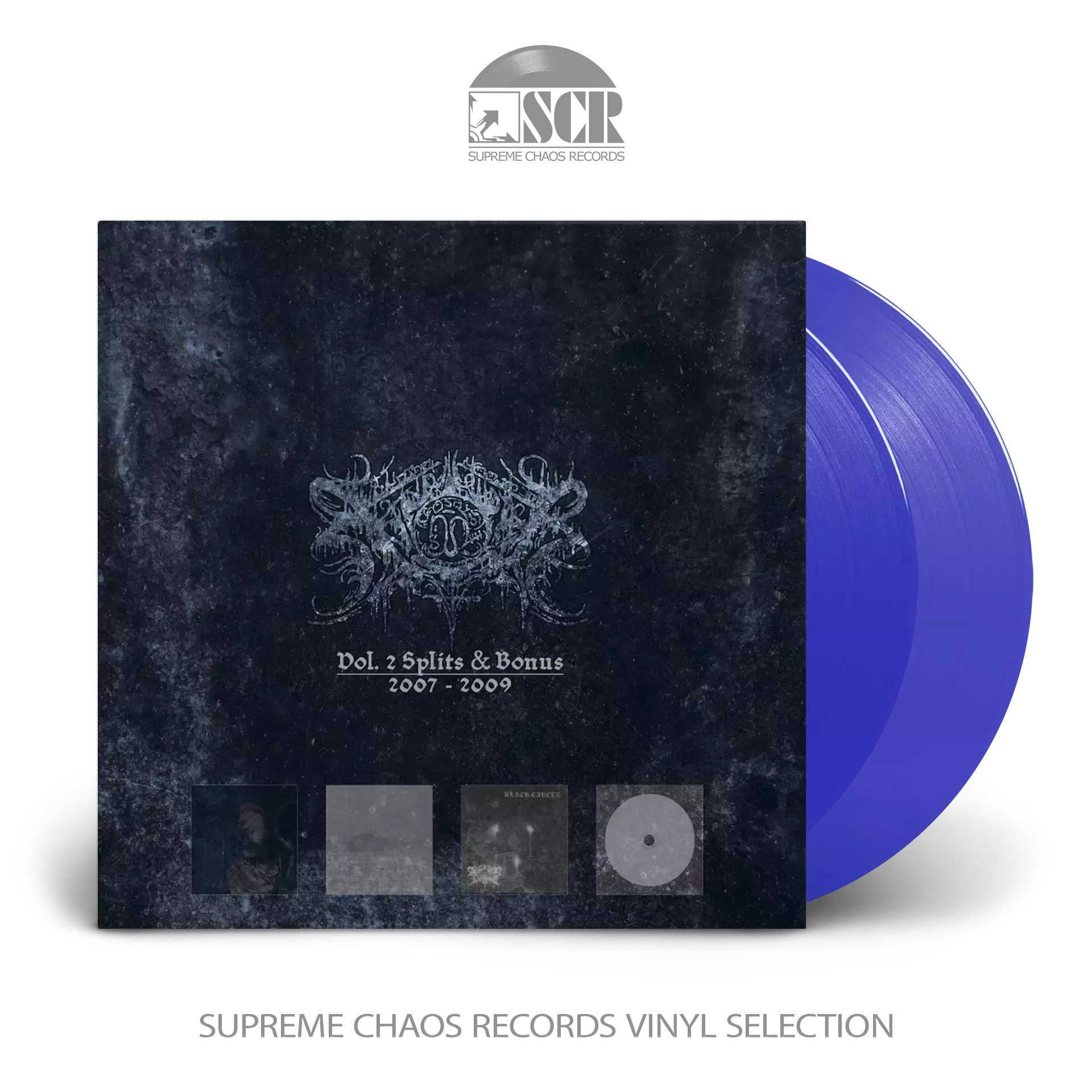 XASTHUR · Vol.2 Splits & Bonus 2007-2009 | TRANSPARENT BLUE DLP (Black Metal Vinyl)