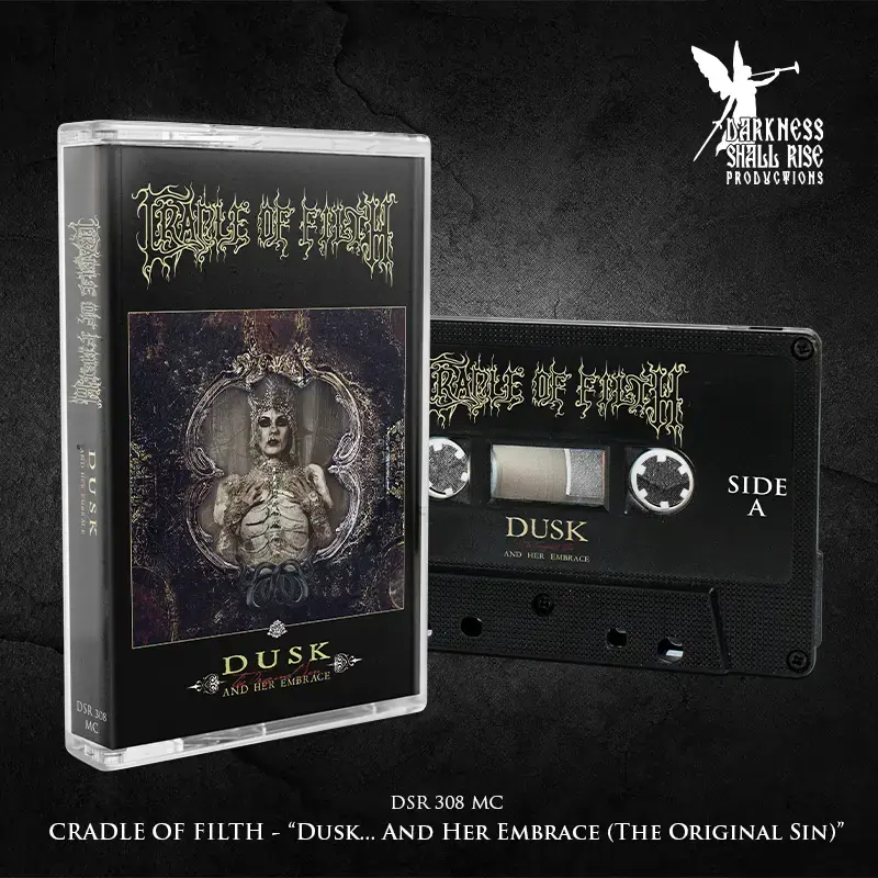 CRADLE OF FILTH · Dusk And Her Embrace (The Original Sin) | BLACK TAPE CRADLE OF FILTH · Dusk And Her Embrace (The Original Sin) | BLACK TAPE (Gothic Metal/Black Metal Tapes)