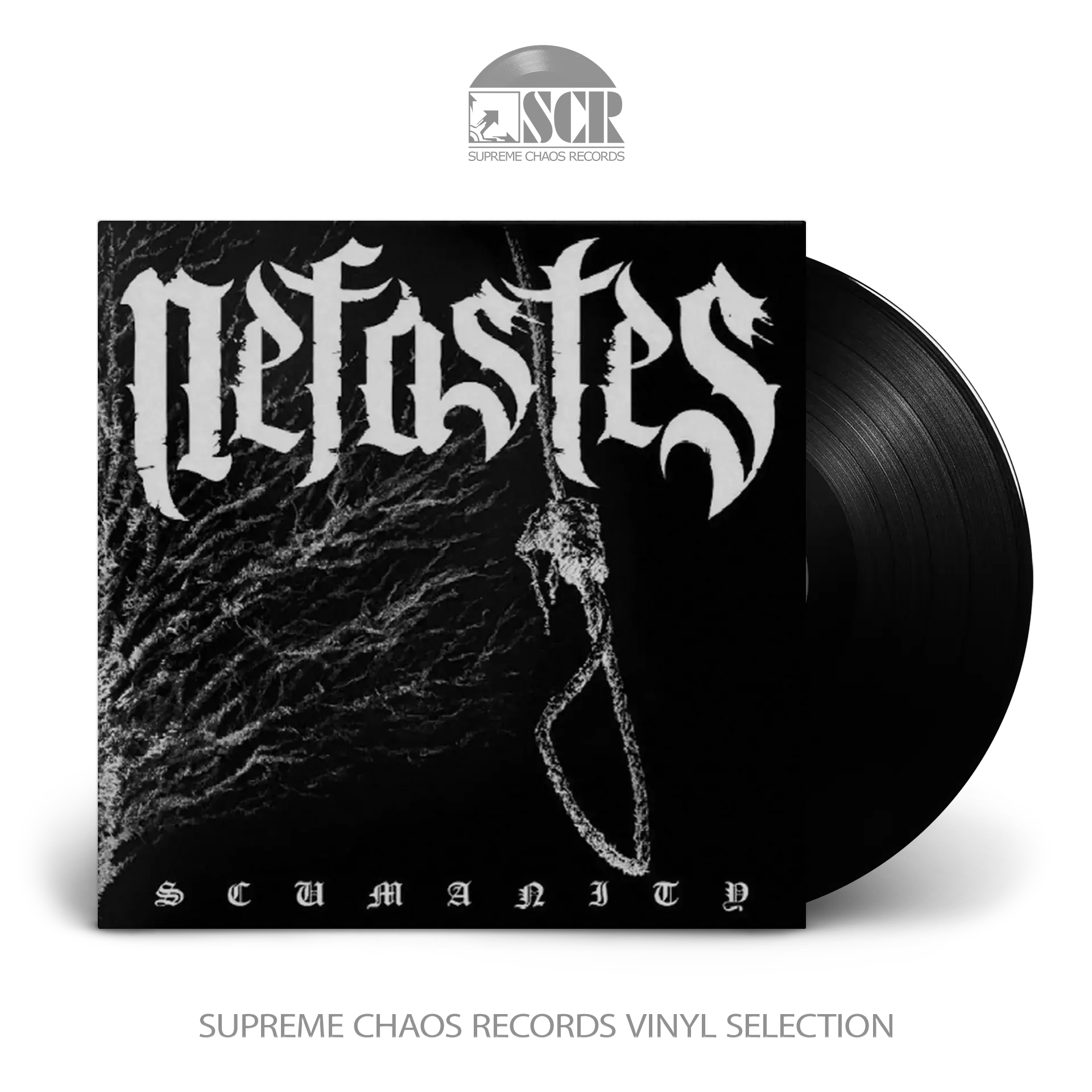 NEFASTES - Scumanity · BLACK LP