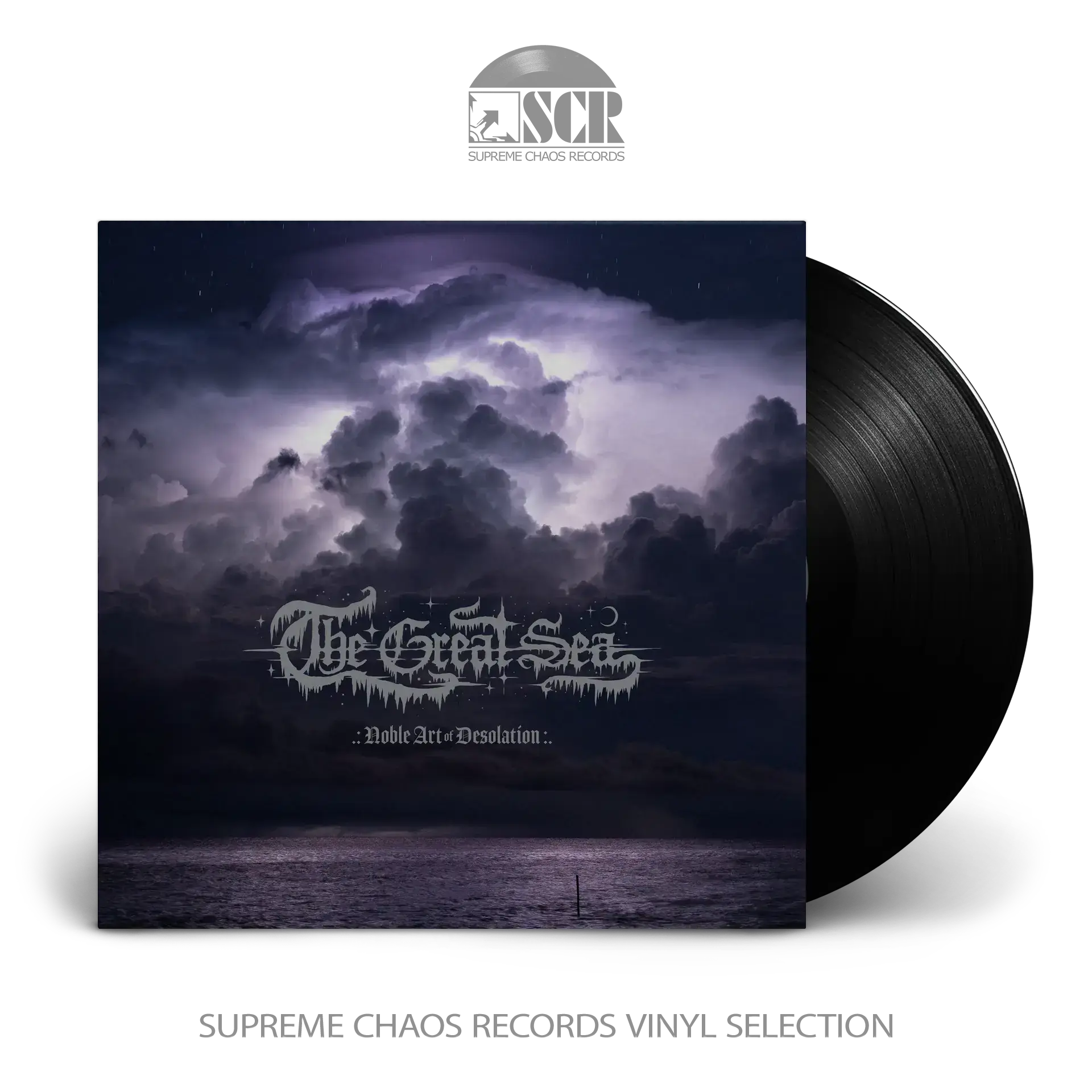 THE GREAT SEA · Noble Art Of Desolation | BLACK LP THE GREAT SEA · Noble Art Of Desolation | BLACK LP (Doom Metal/Black Metal Vinyl)
