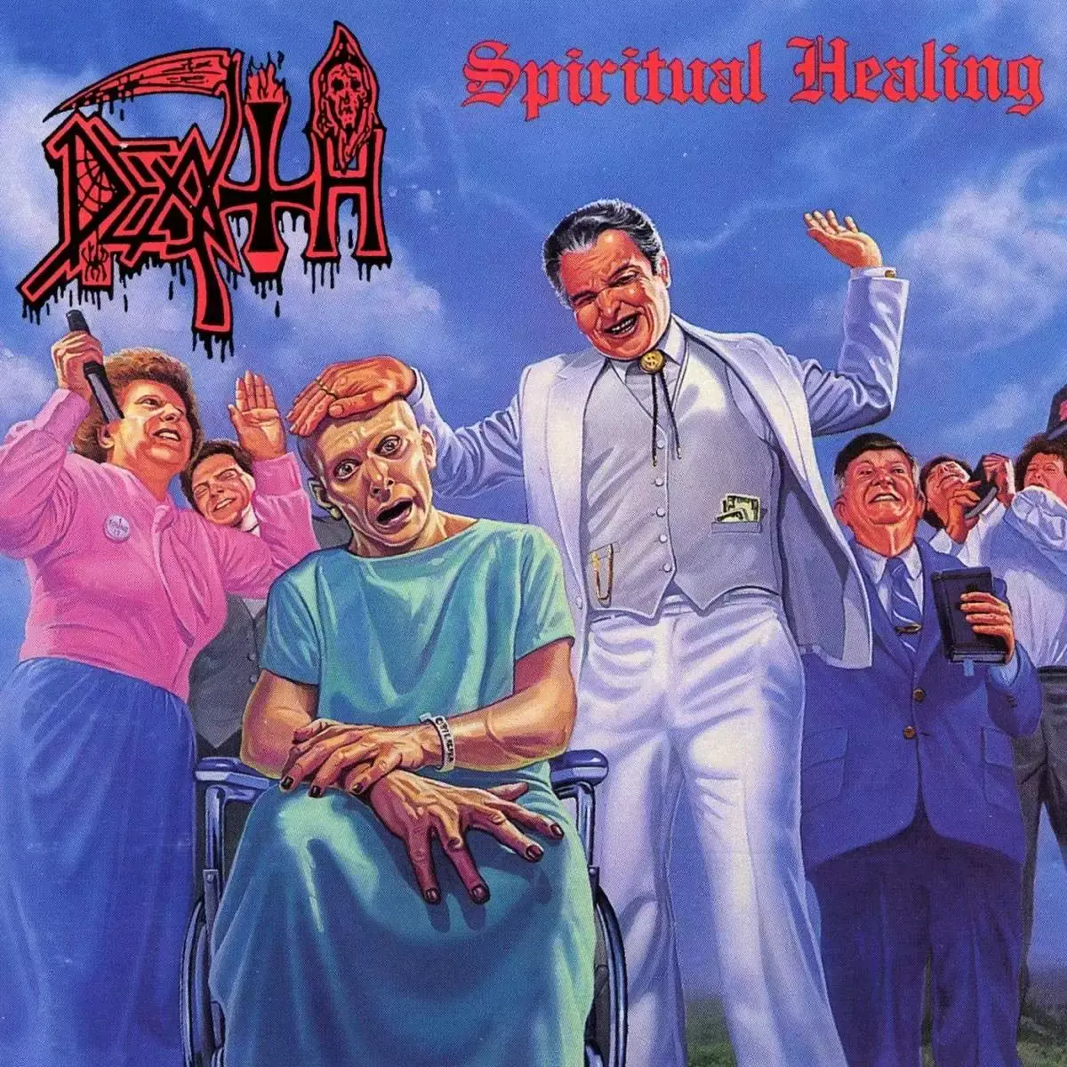 DEATH - Spiritual Healing · BLACK LP 1