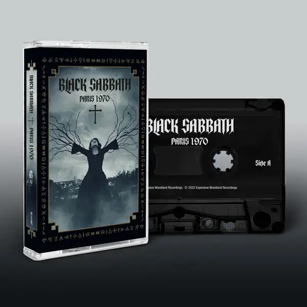 BLACK SABBATH - Paris 1970 · BLACK TAPE (Heavy Metal/Hard Rock/Classic Rock Tapes)