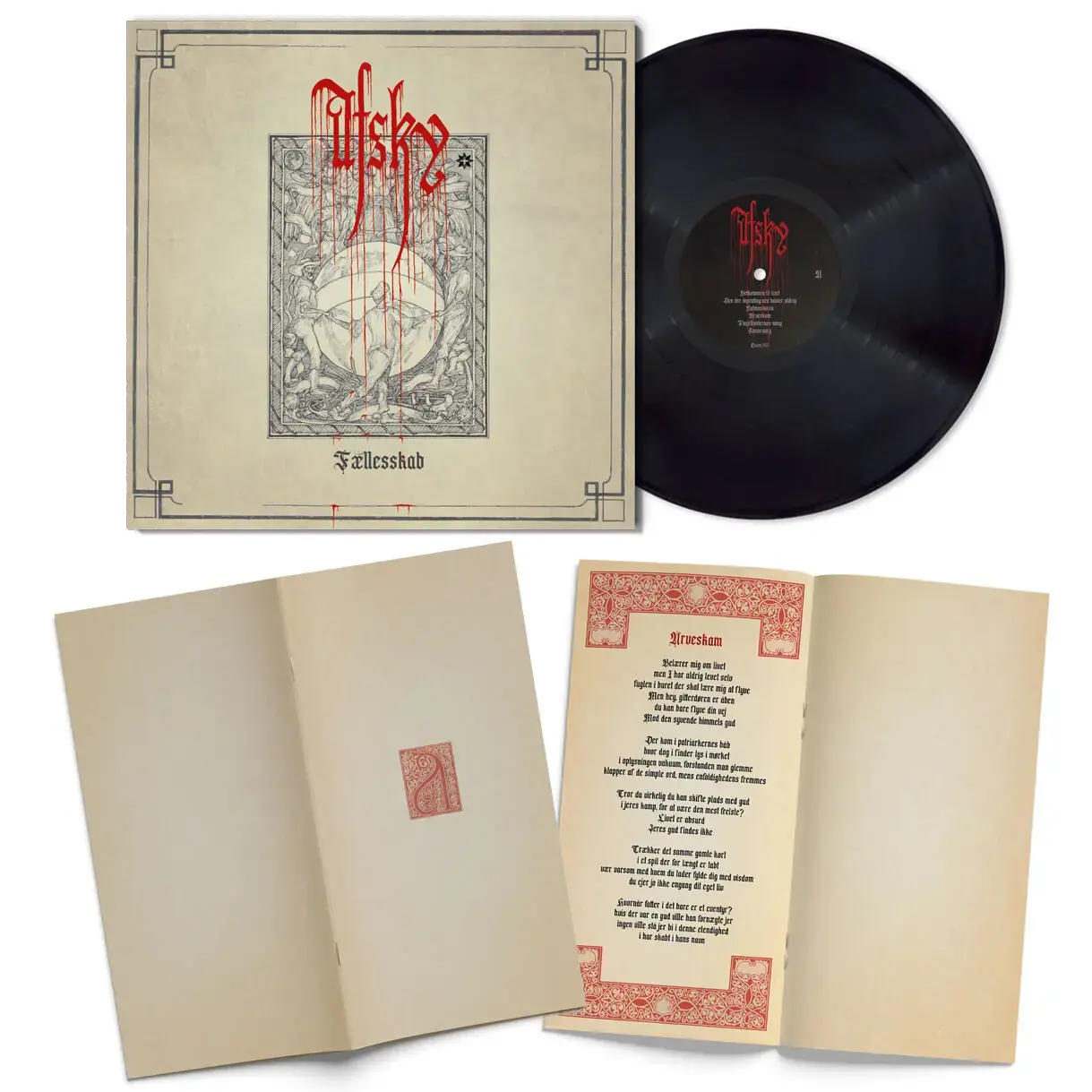 AFSKY · Fællesskab | BLACK LP · Picture 2 AFSKY · Fællesskab | BLACK LP (Black Metal Vinyl) · Picture 2