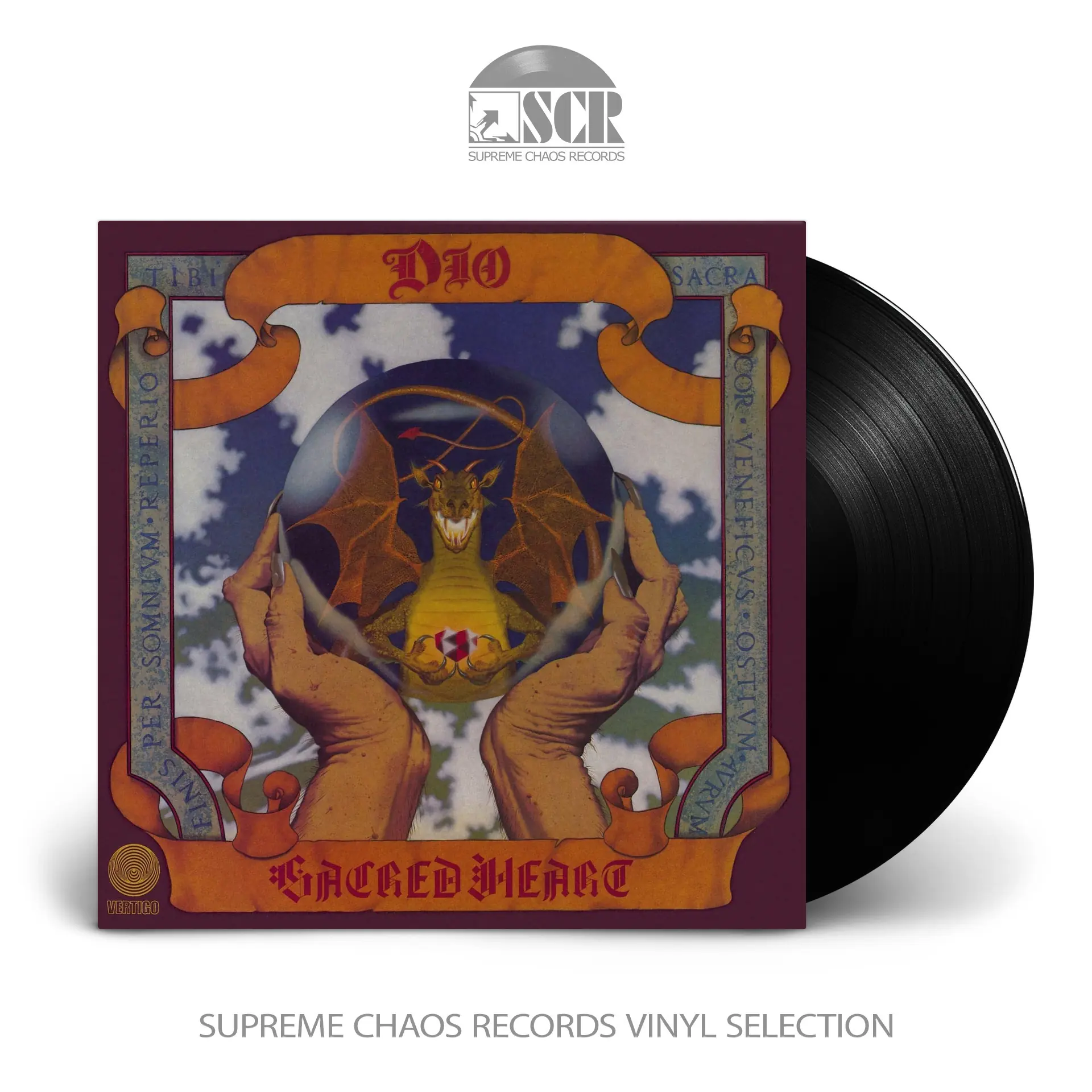 DIO - Sacred Heart (Remastered) · BLACK LP DIO - Sacred Heart (Remastered) · BLACK LP (Heavy Metal Vinyl)