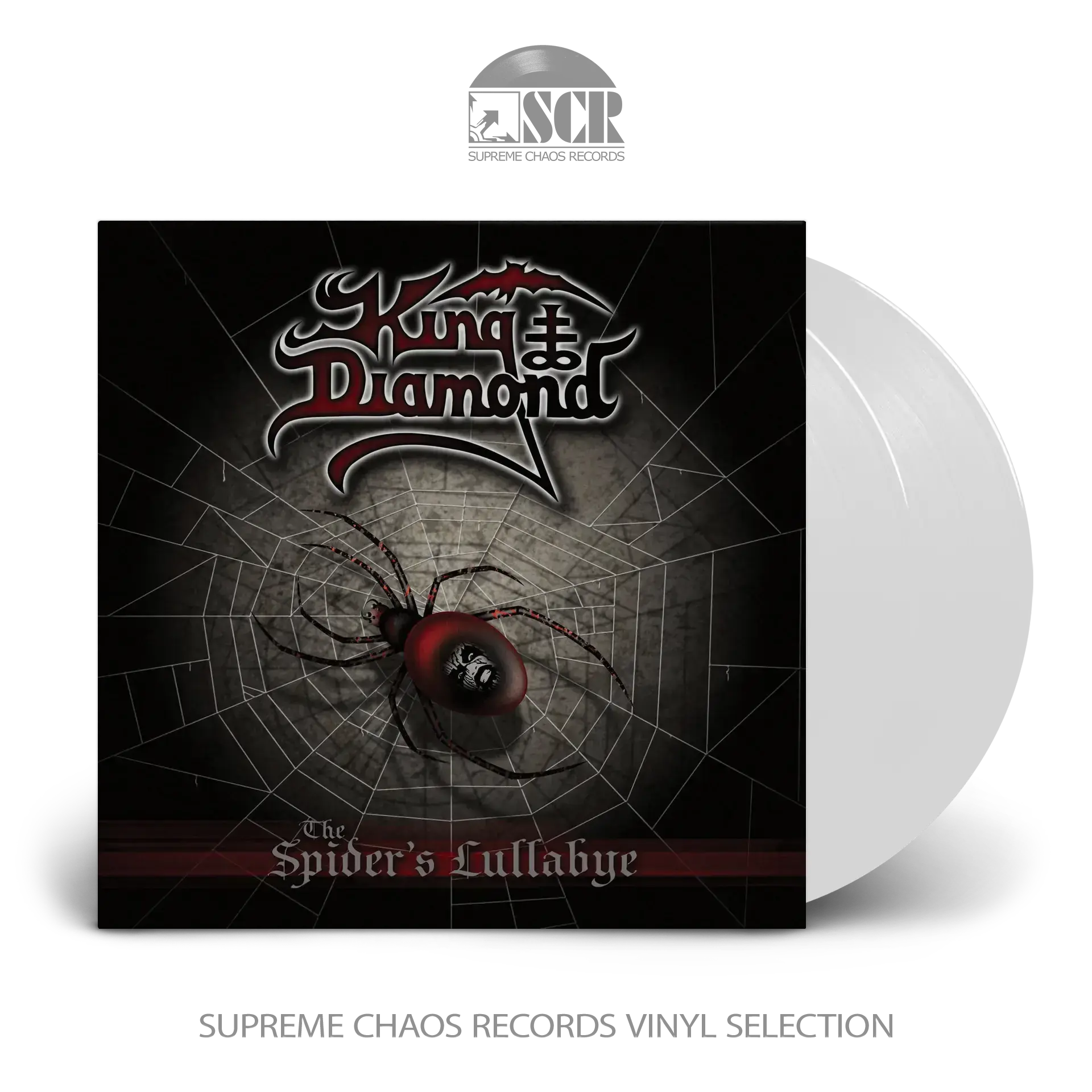KING DIAMOND · The Spider's Lullabye | WHITE 2LP KING DIAMOND · The Spider's Lullabye | WHITE 2LP (Heavy Metal Vinyl)