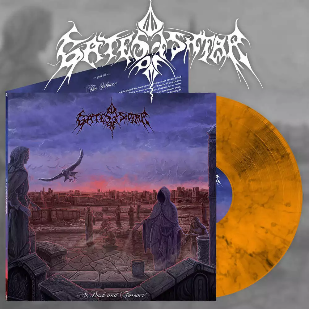 GATES OF ISHTAR - At Dusk And Forever [ORANGE/BLACK MARBLED LP]