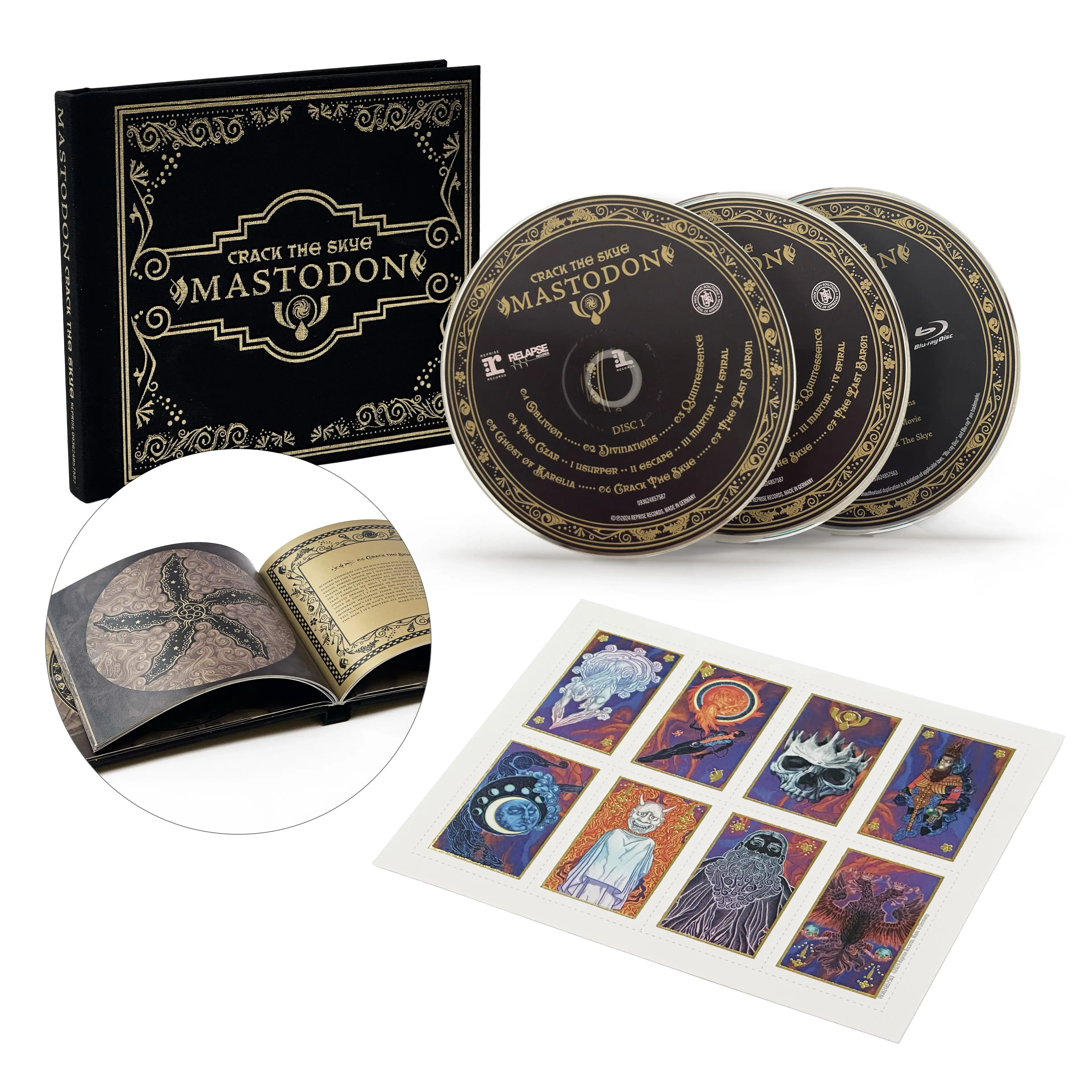 MASTODON - Crack The Skye (15th Anniversary Edition) · 2CD+BLU-RAY MASTODON - Crack The Skye (15th Anniversary Edition) · 2CD+BLU-RAY (Progressive Metal CDs)