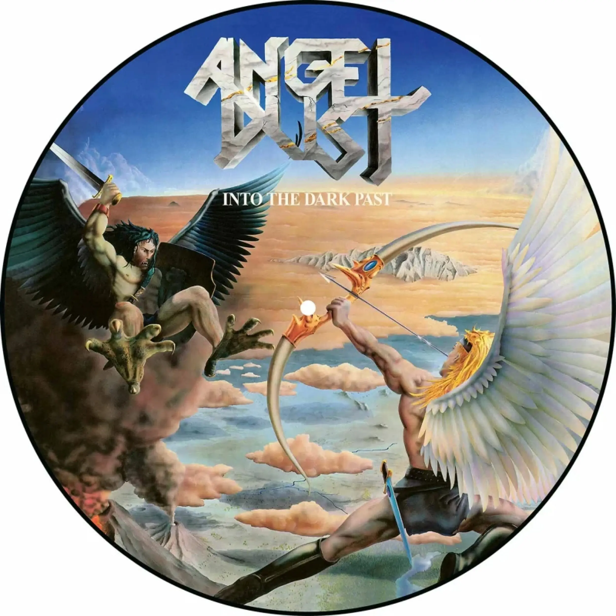 ANGEL DUST - Into The Dark Past · PICTURE LP (Thrash Metal Vinyl)