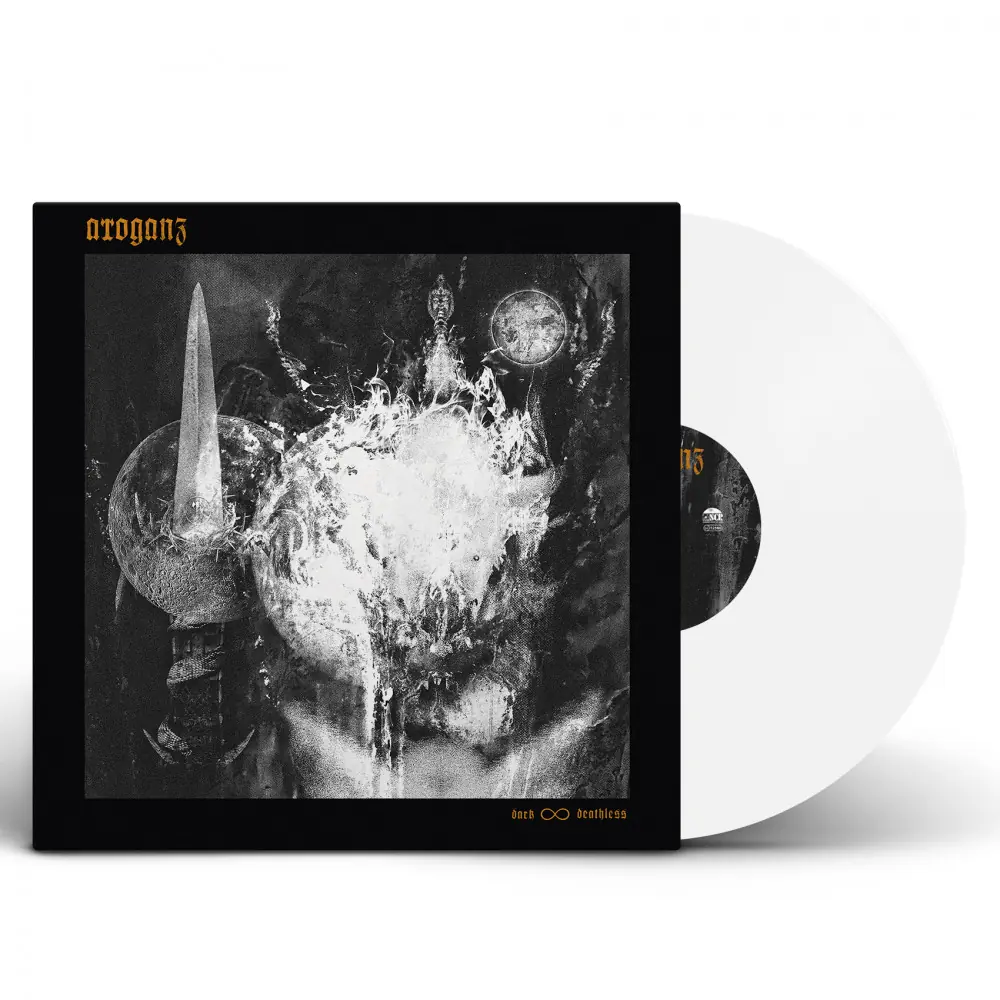 ARROGANZ - dark and deathless · WHITE LP