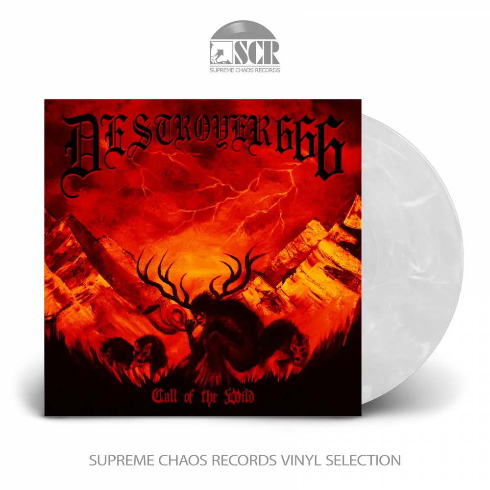 DESTRÖYER 666 - Call Of The Wild · CLEAR/WHITE LP