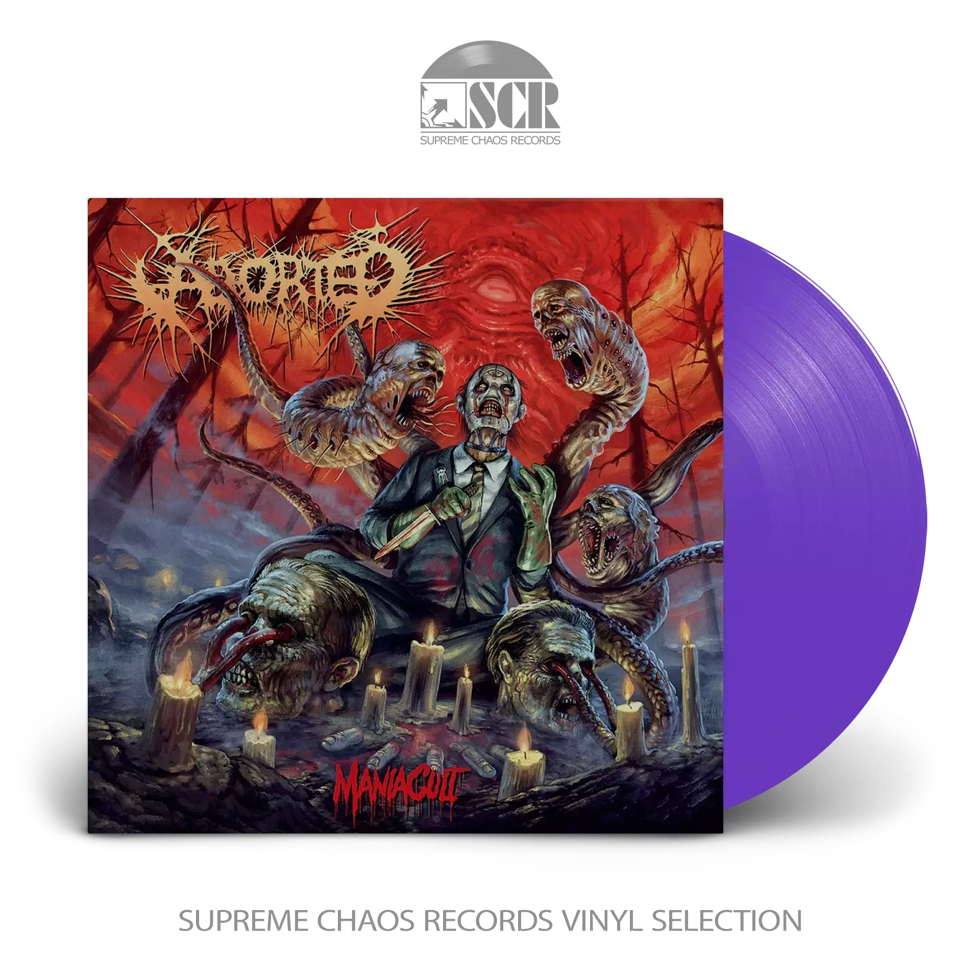 ABORTED - ManiaCult · LILAC LP+CD LP ABORTED - ManiaCult · LILAC LP+CD LP (Death Metal Vinyl)